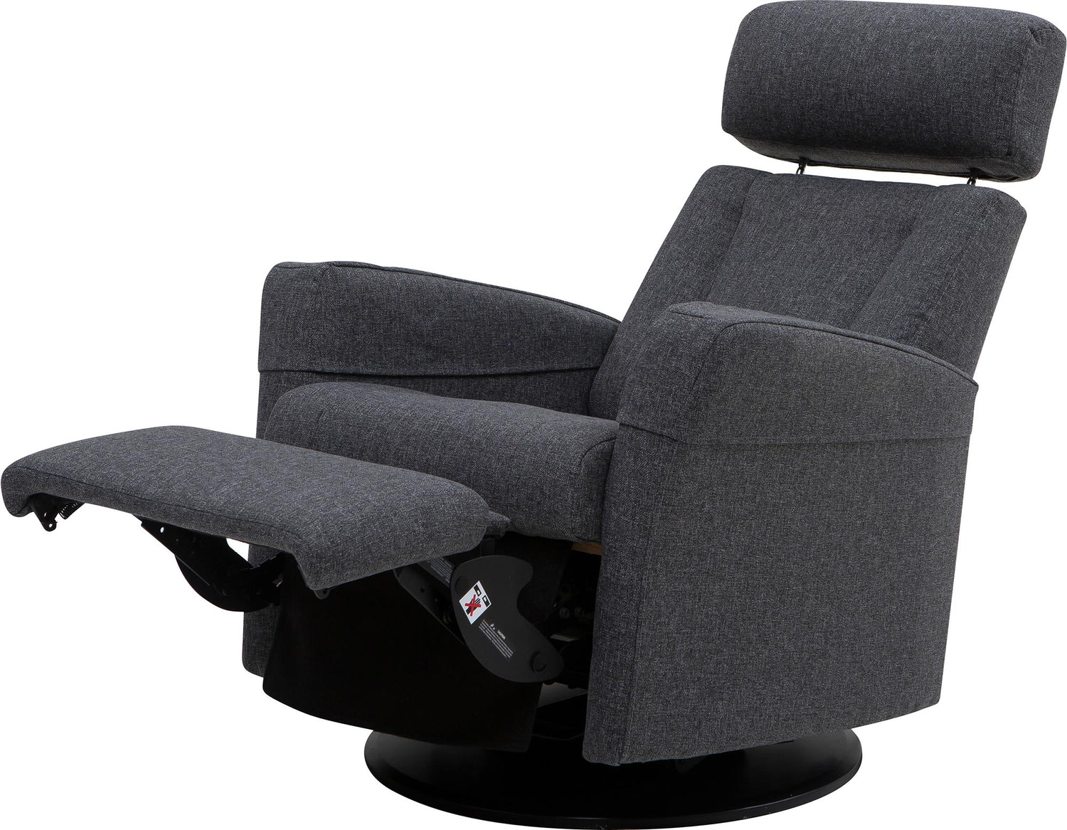 Baron recliner harmaa