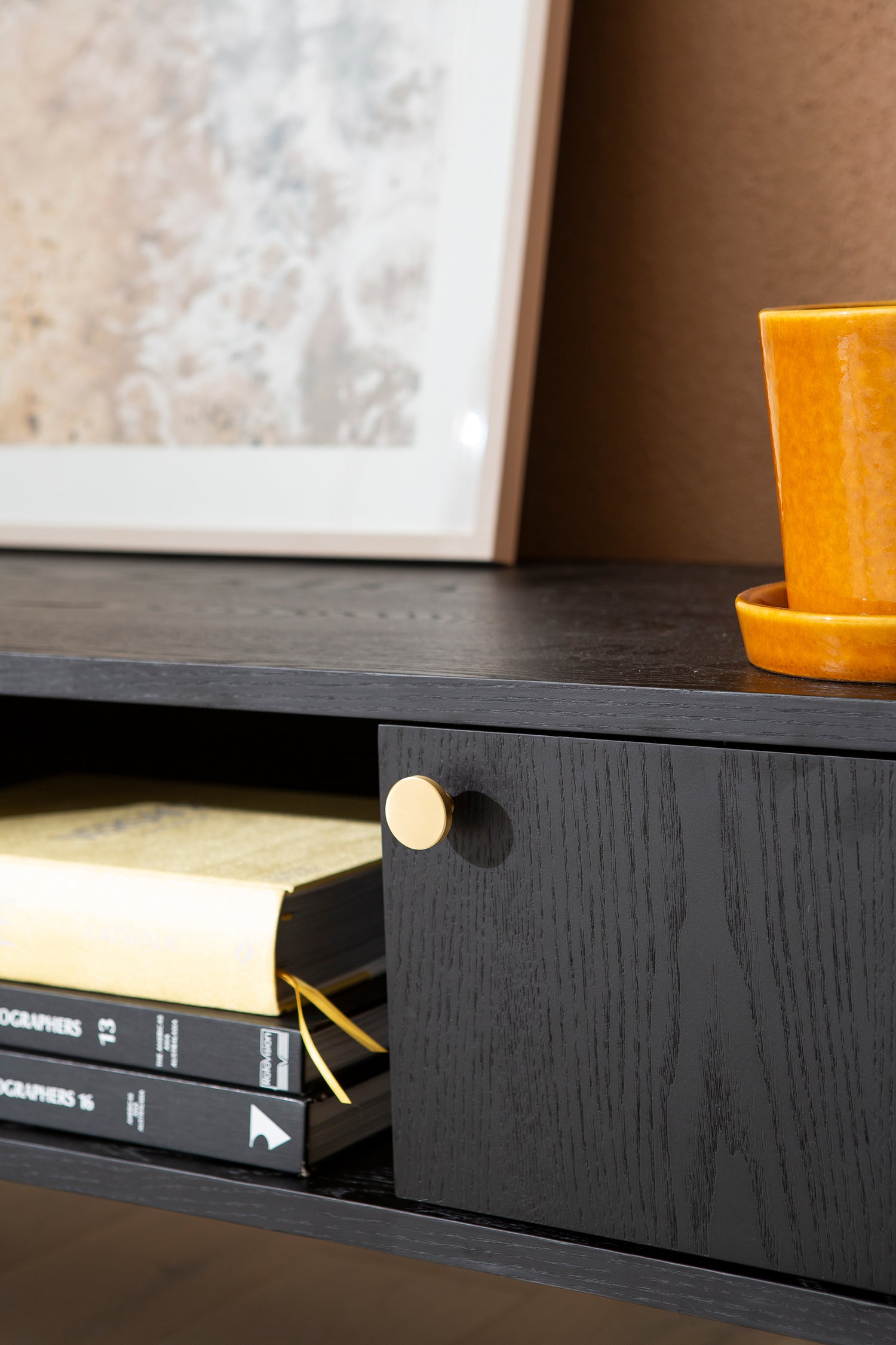 Rotondo Tv-taso 160cm musta