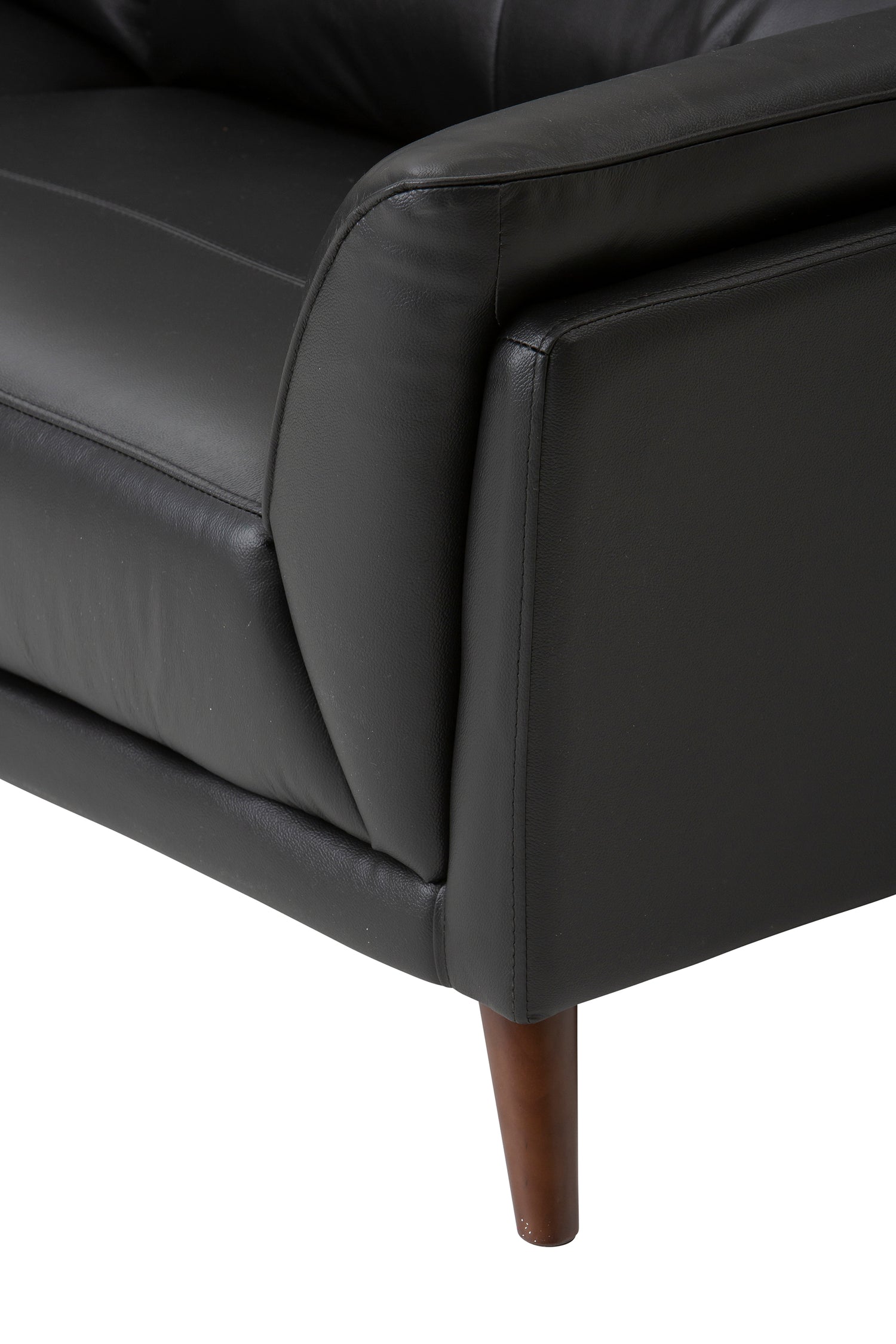 Amalfi 3-istuttava musta