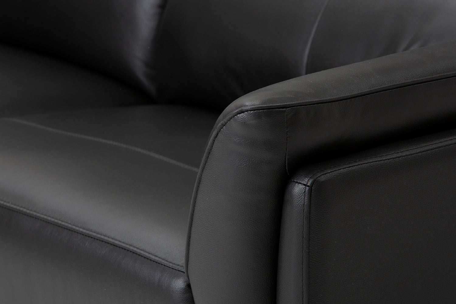 Amalfi 3-istuttava musta