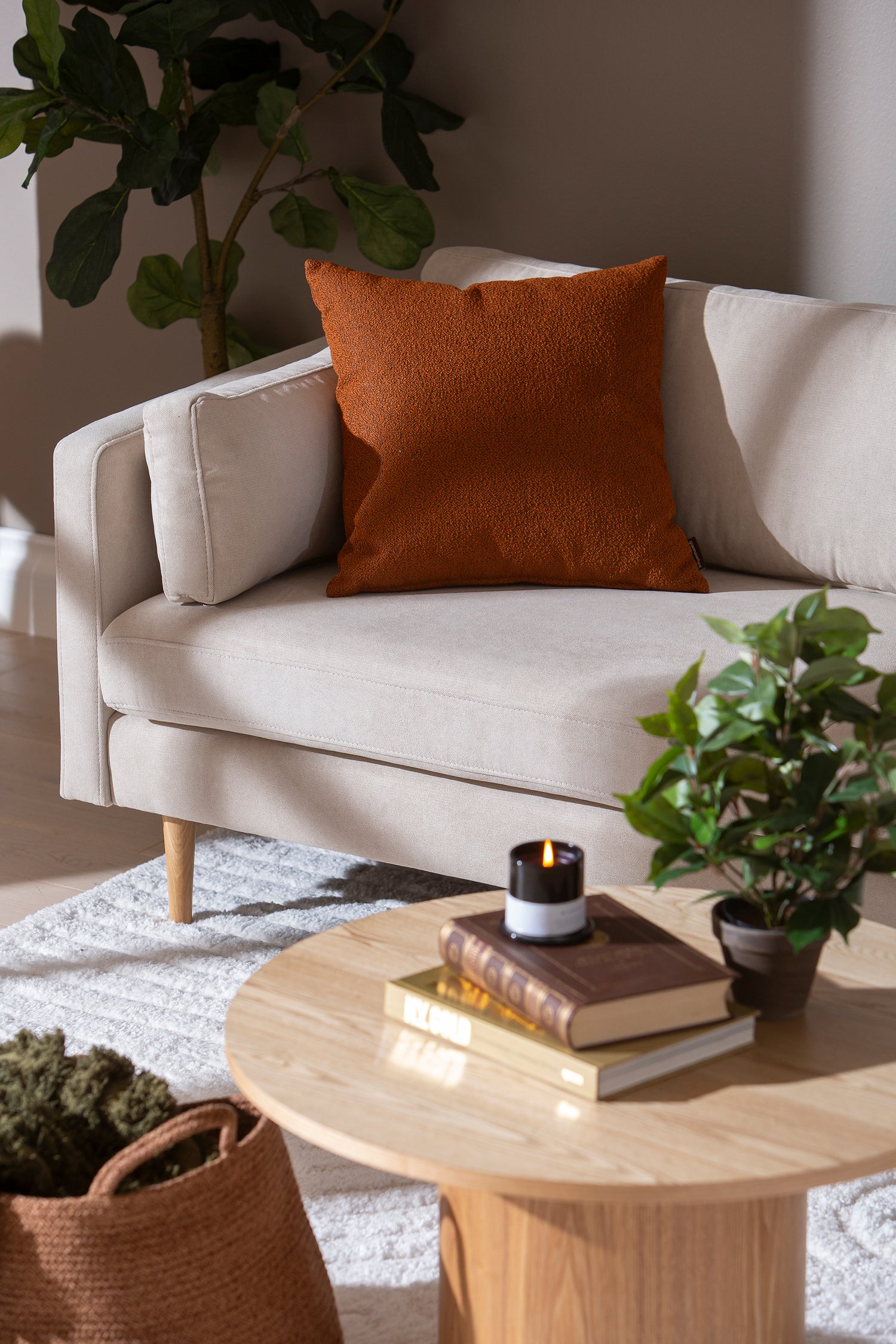 Copenhagen nordic avokulmasohva, soro beige