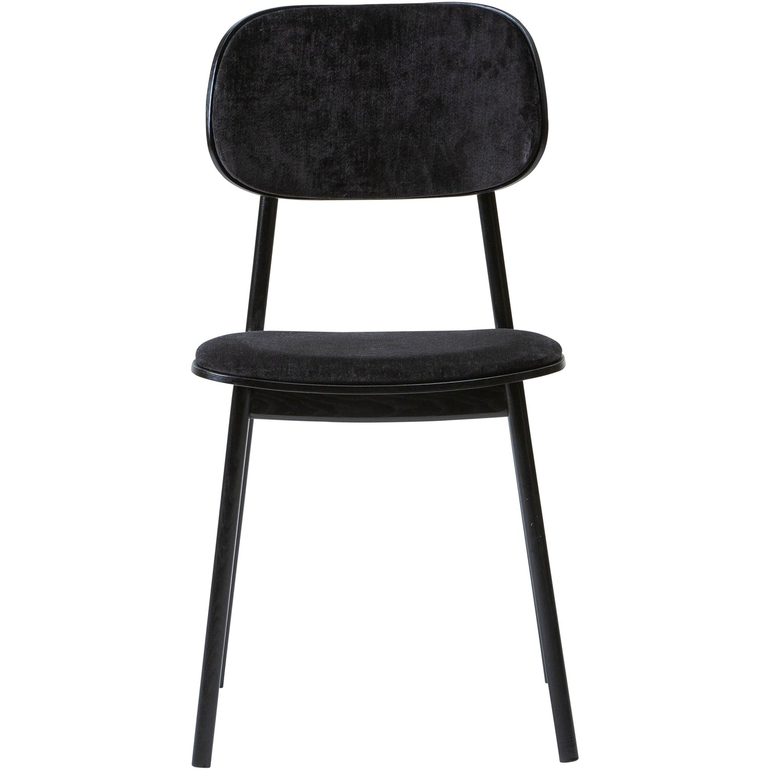 Starburst ruokatuoli, musta saarni / musta valencia istuin