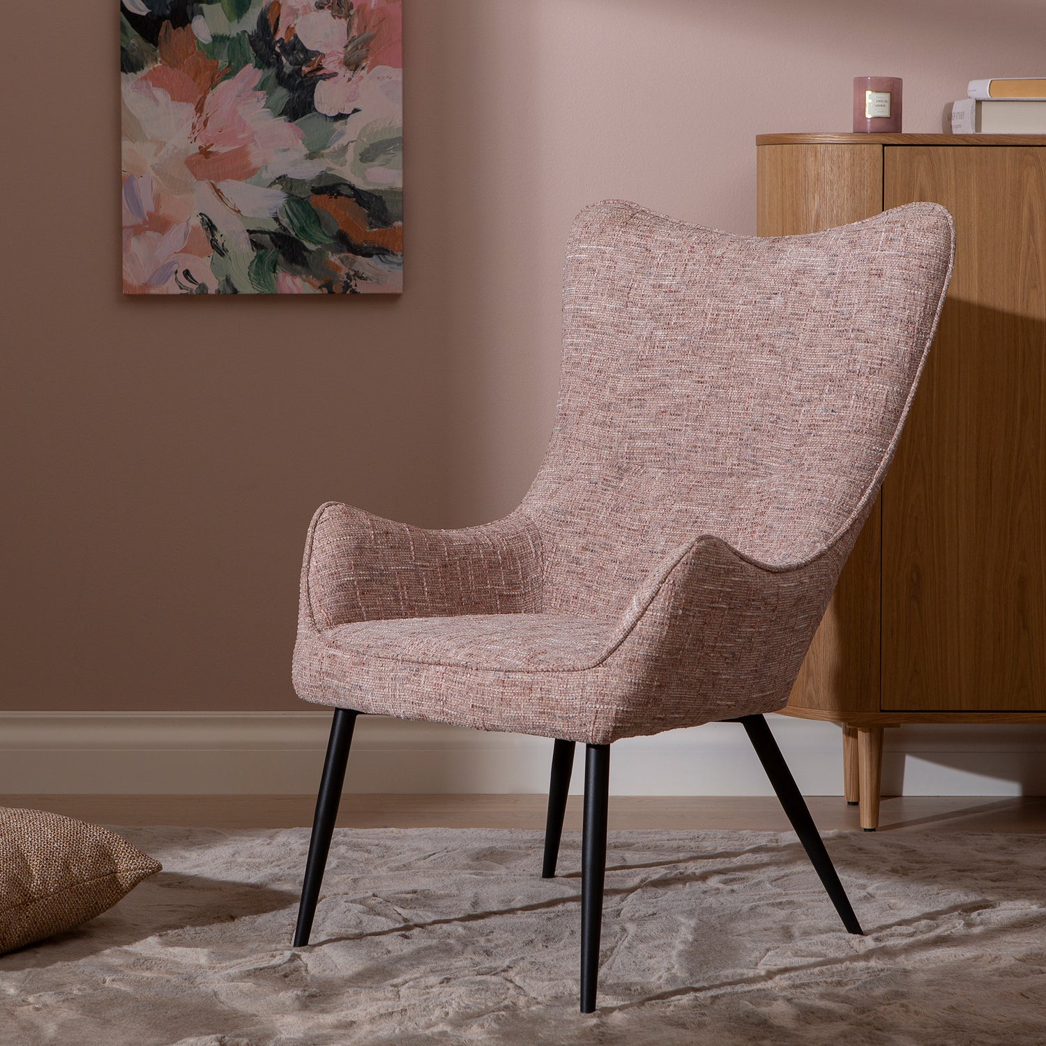 Lucy nojatuoli khaki