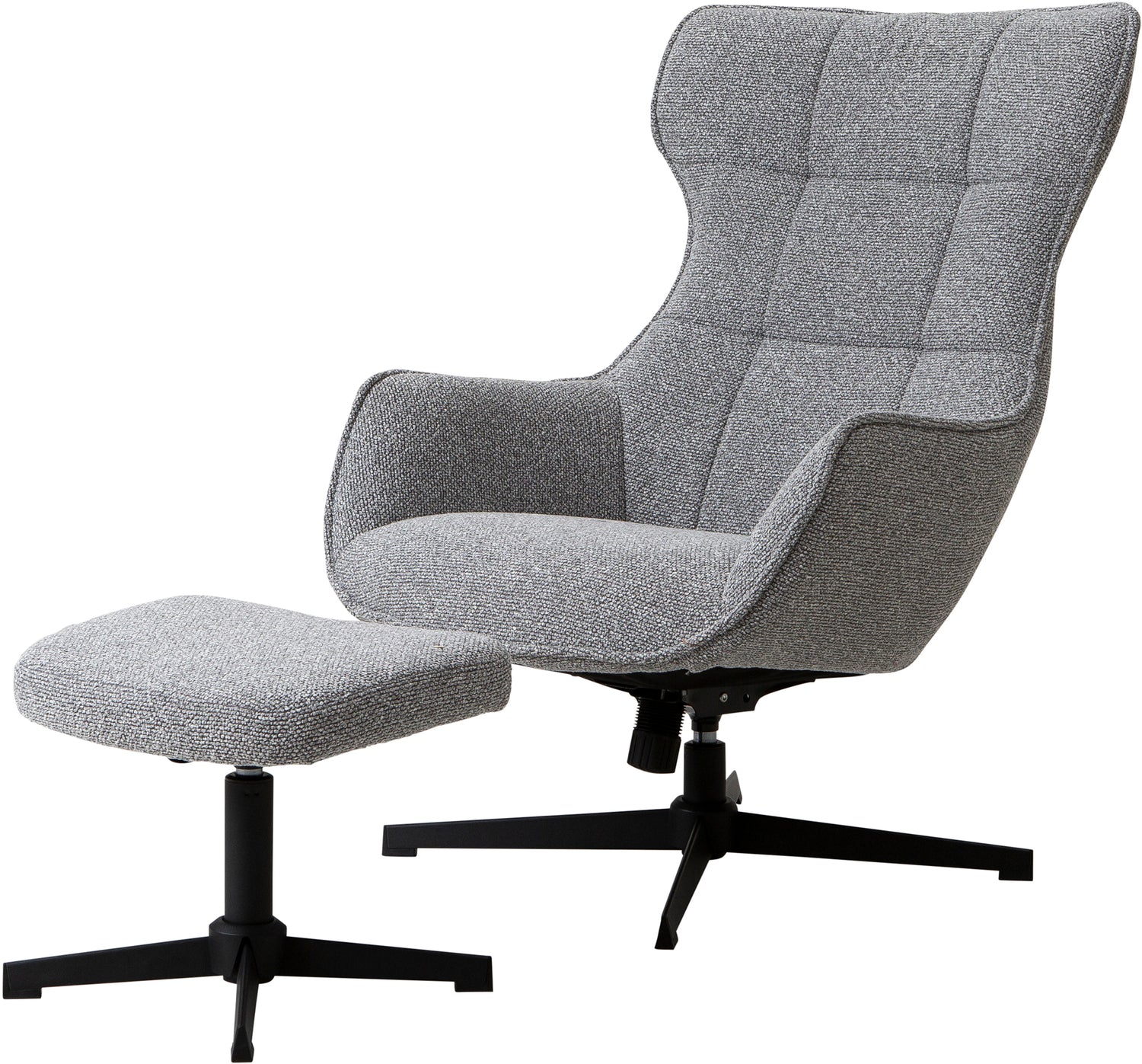 Wind tv-tuoli rahilla harmaa