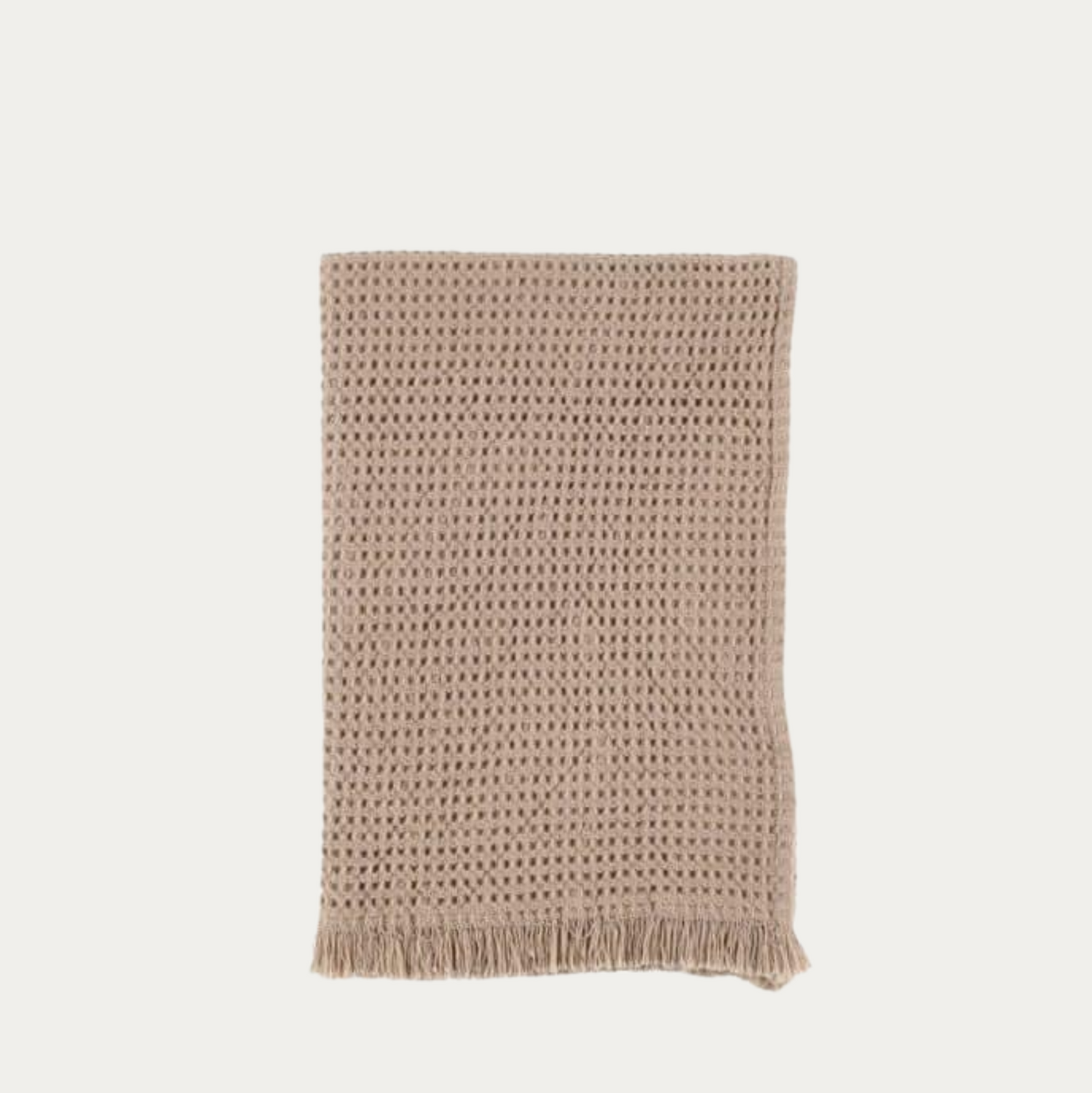 Fanni K käsipyyhe Ruutu hiekka