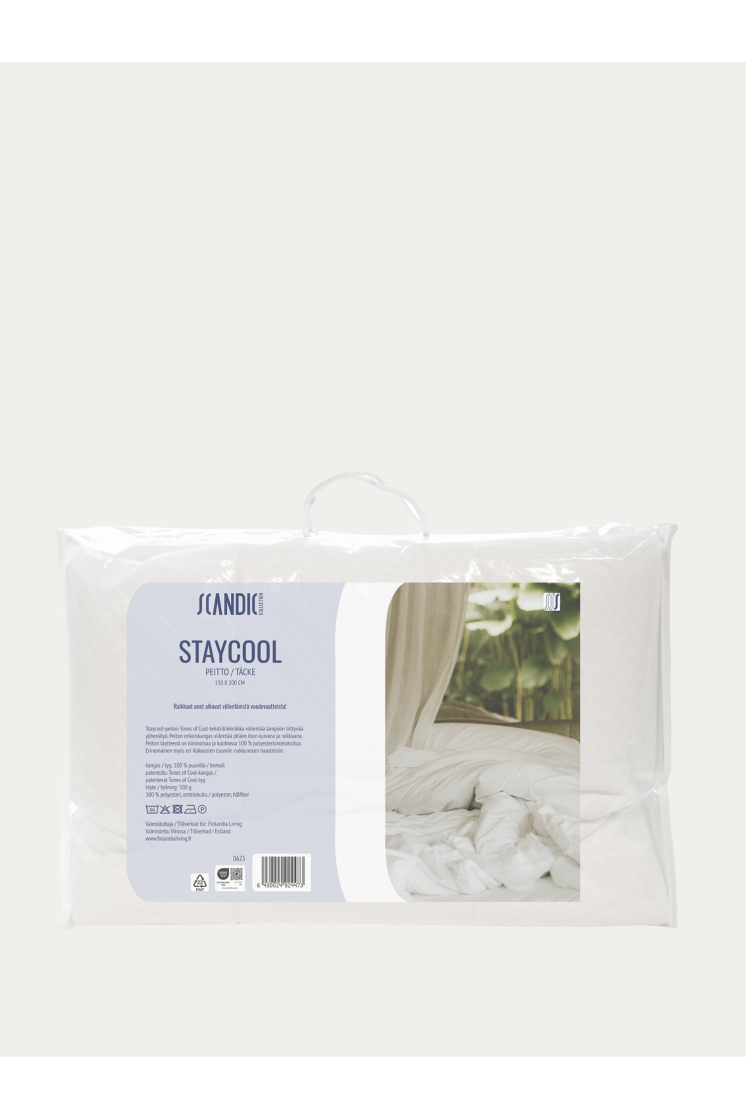 Scandic Collection Staycool viilentävä peitto 150x200cm
