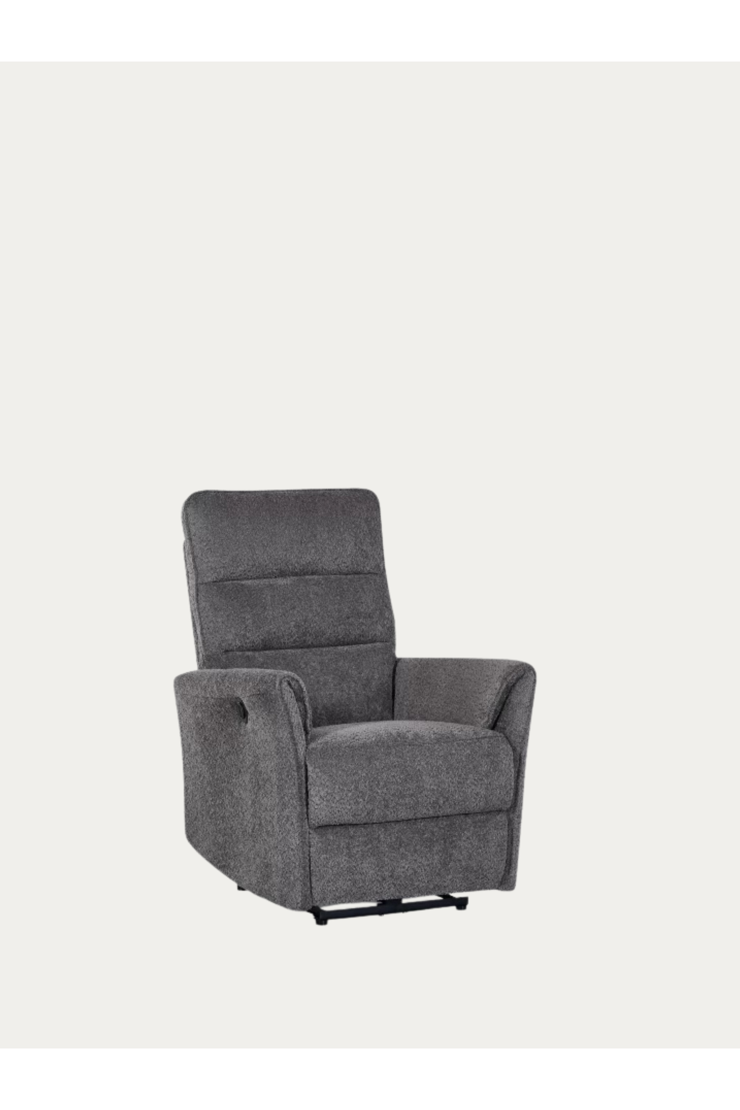 Lumo lepotuoli recliner tumman harmaa