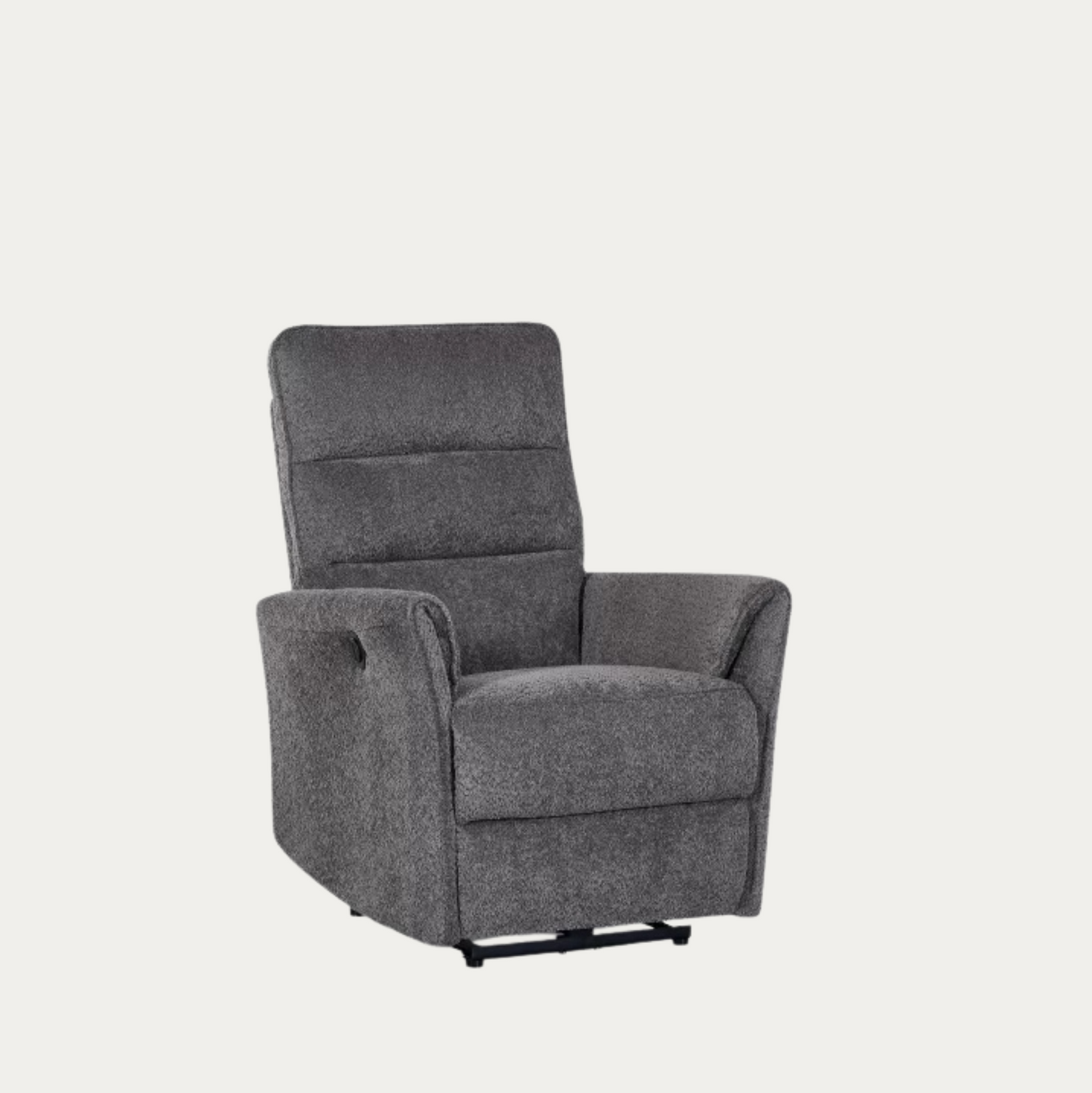 Lumo lepotuoli recliner tumman harmaa