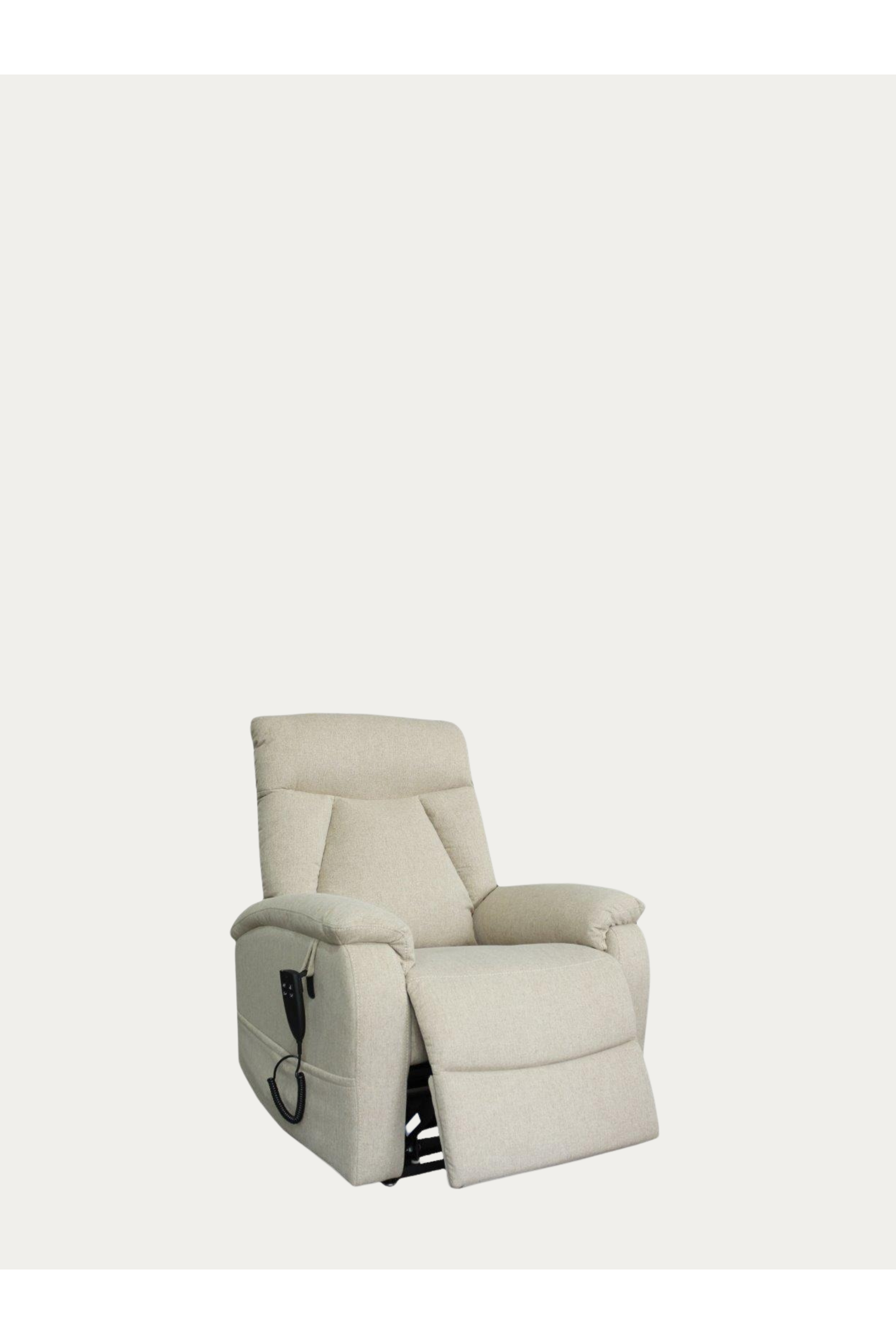 Sammy recliner nostoavustimella beige