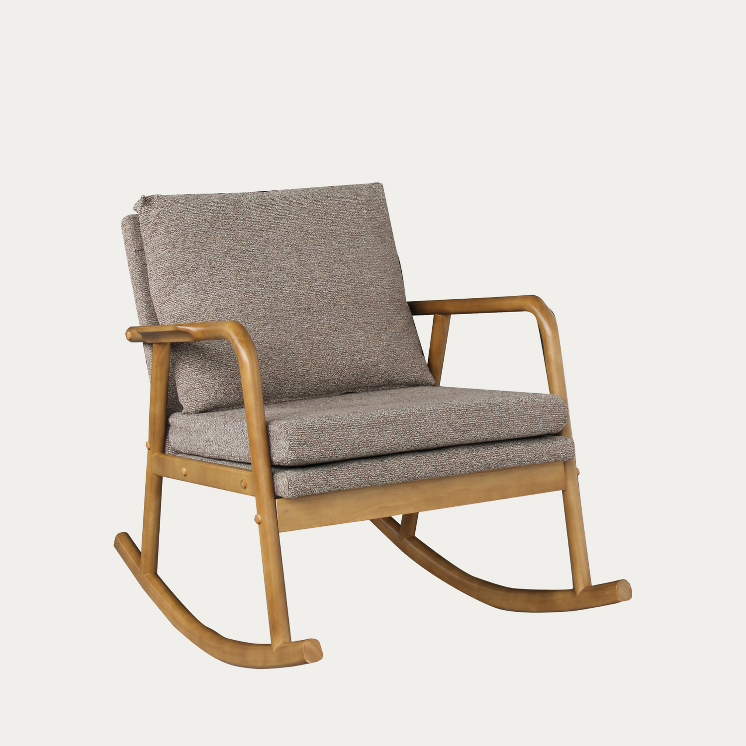 Swan keinutuoli ruskea