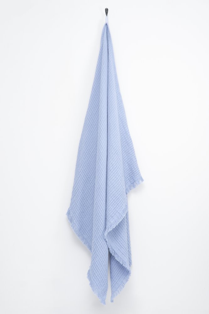 Fanni K Pyyhe kylpypyyhe Ruutu taivaansininen