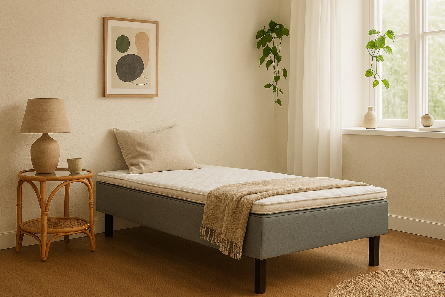 Nordic sleep silver runkosänky 140cm