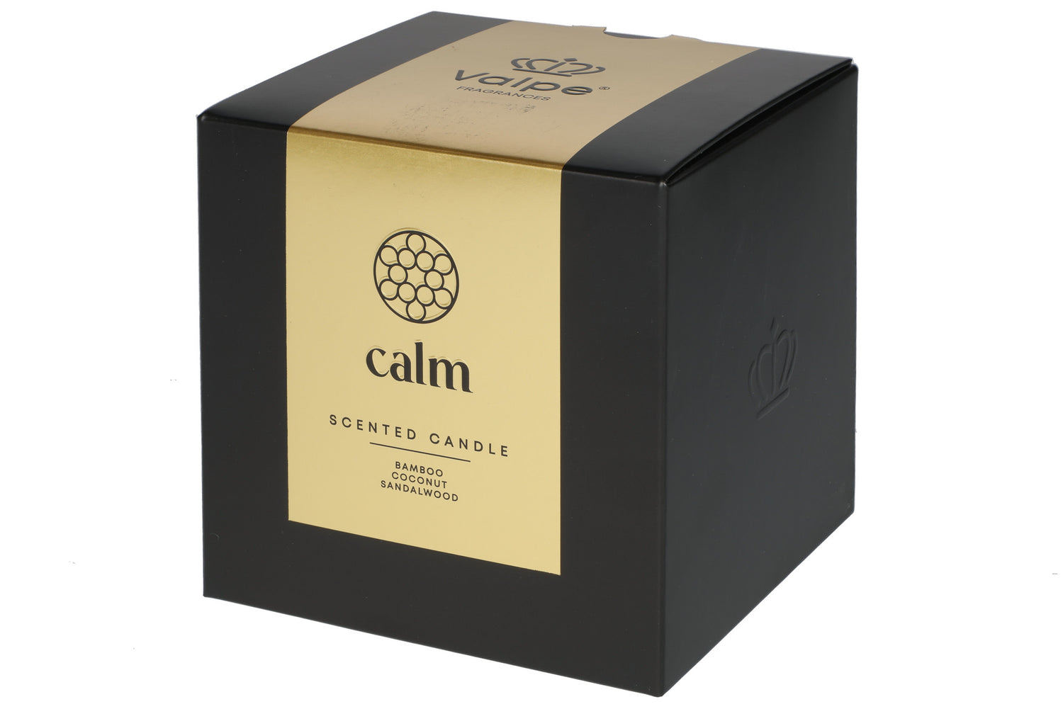 Valpe tuoksukynttilä Calm bamboo, coconut, sandalwood