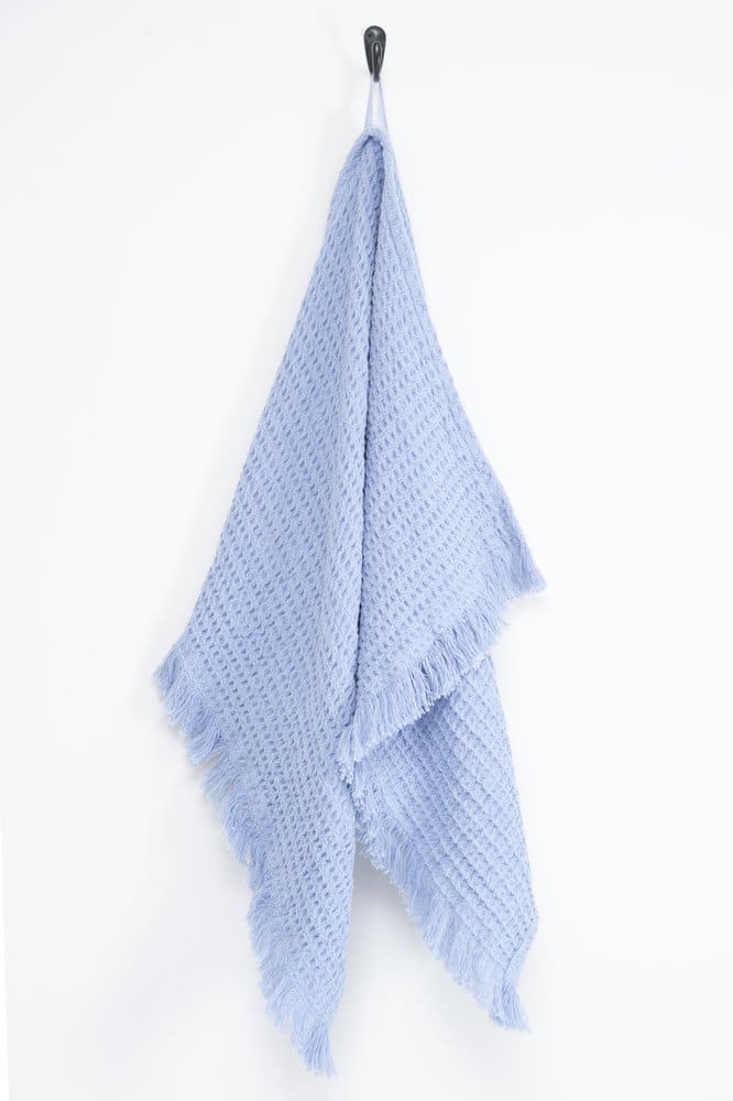 Fanni K käsipyyhe Ruutu taivaansininen