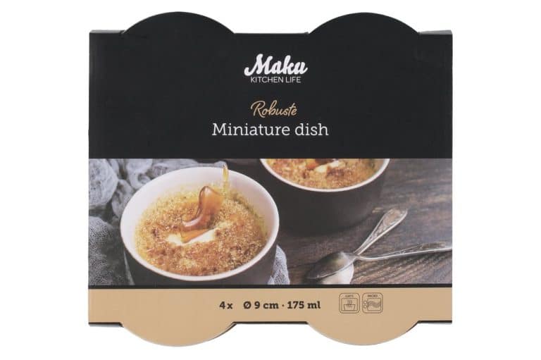 Maku Robuste minivuoka keraaminen 4 kpl