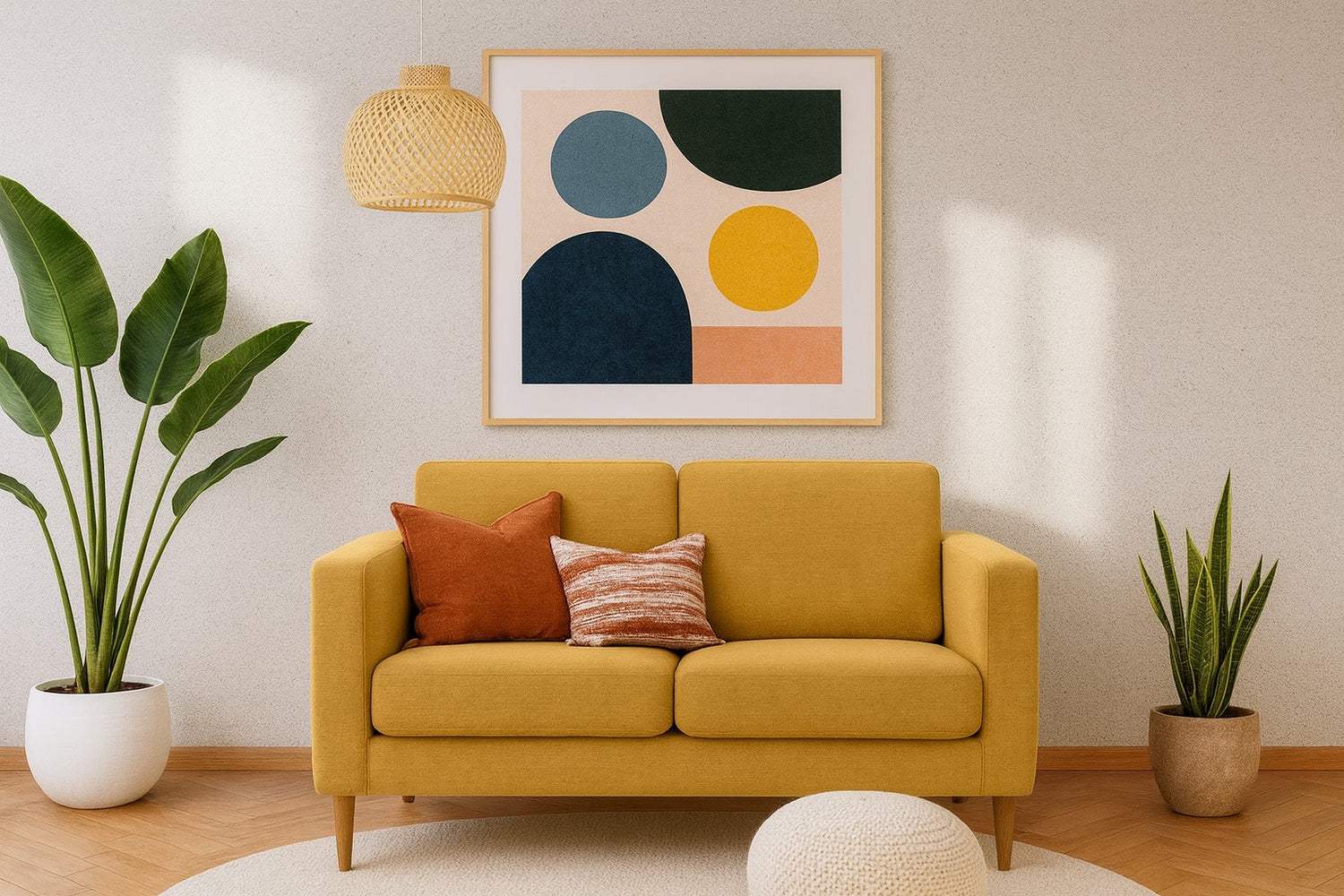 Ross 2-istuttava keltainen