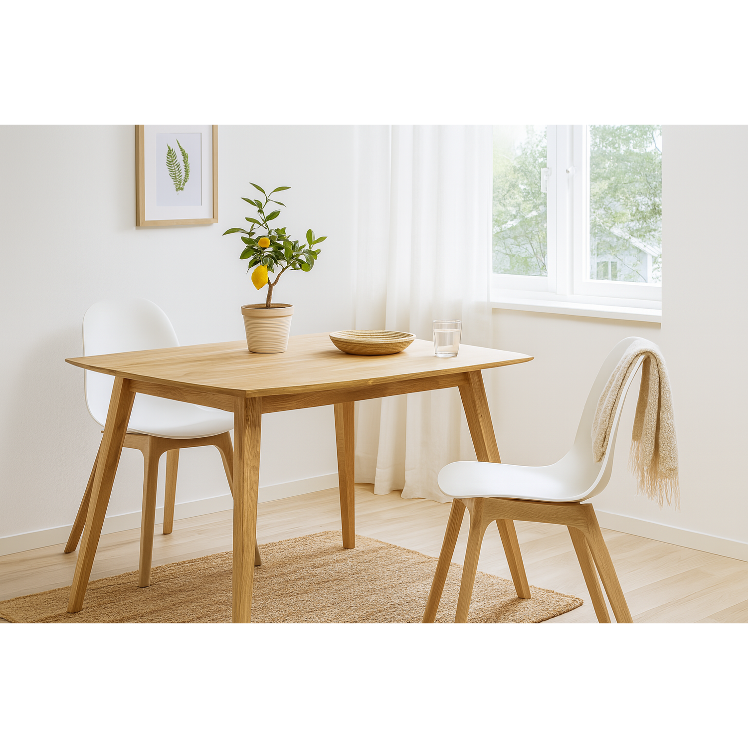 ERÄ Jonathan ruokapöytä 140x90cm