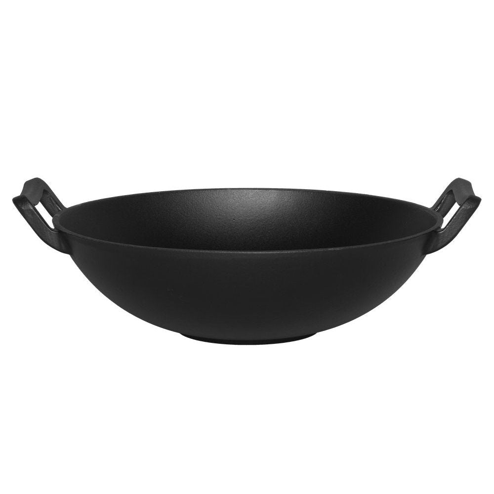 Maku wok pannu 30cm valurauta