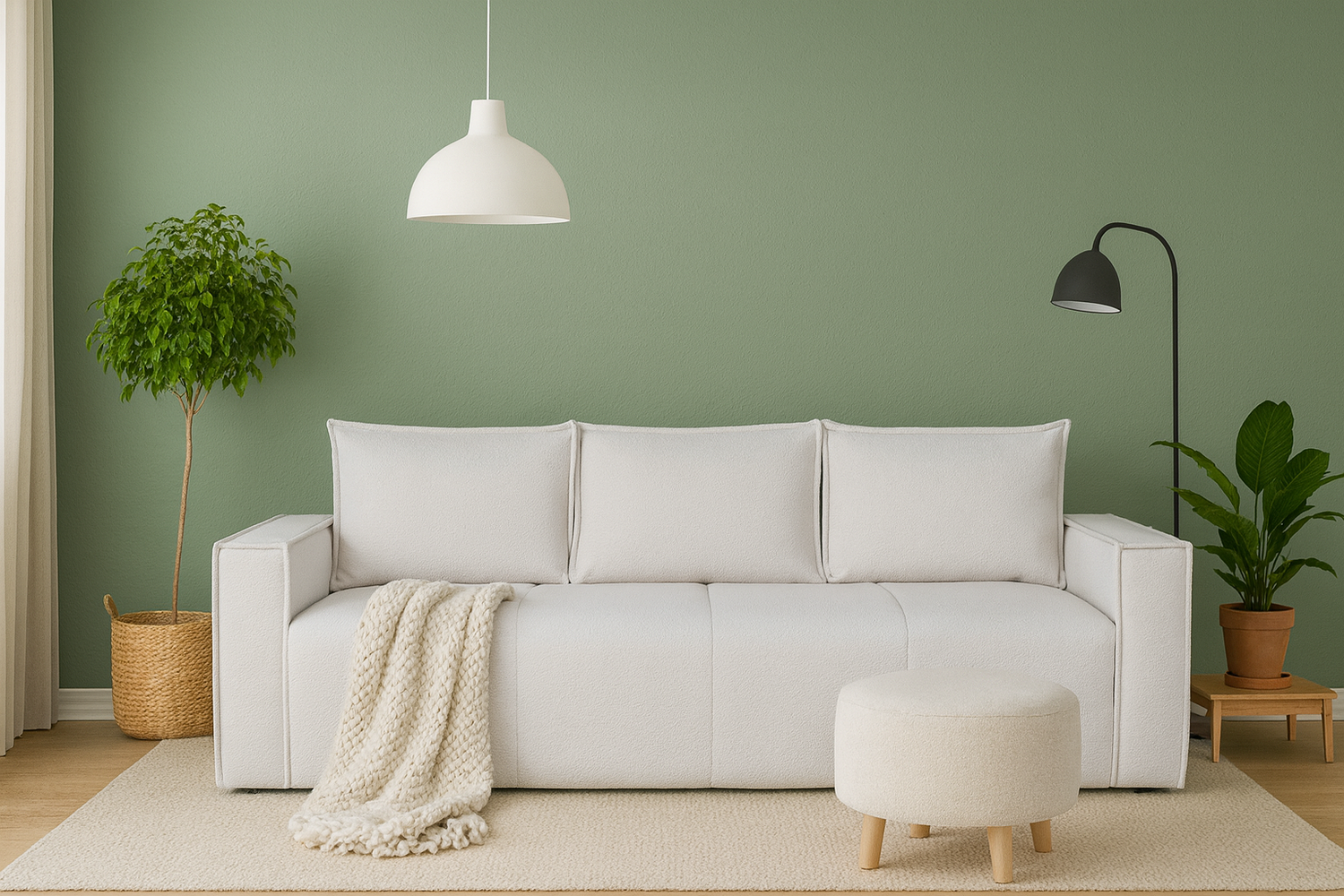 Montana 3-istuttava vuodesohva beige