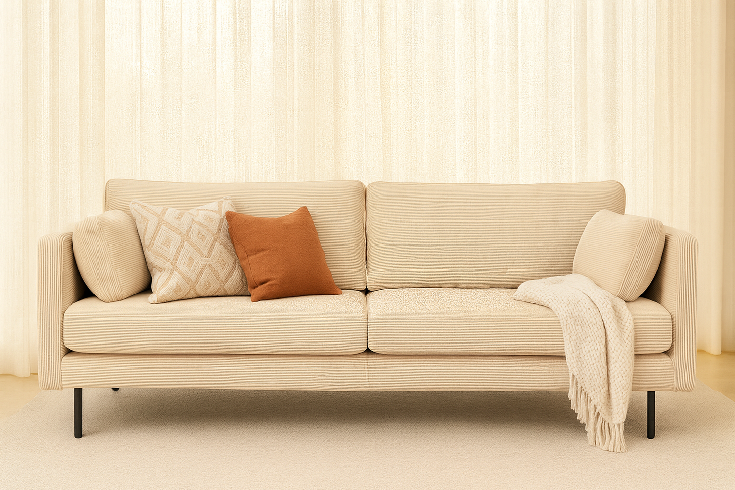 Copenhagen nordic 3-istuttava ontario beige