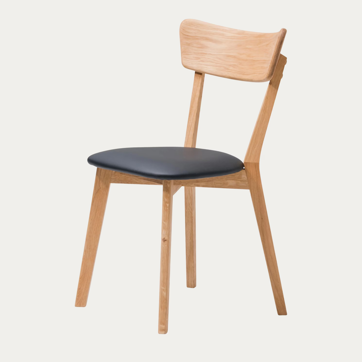 Denny tuokatuoli tammi / musta PU