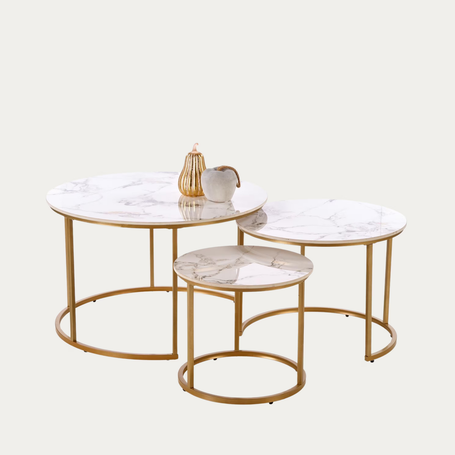 Gilda sohvapöytä, 3 kpl:n setti