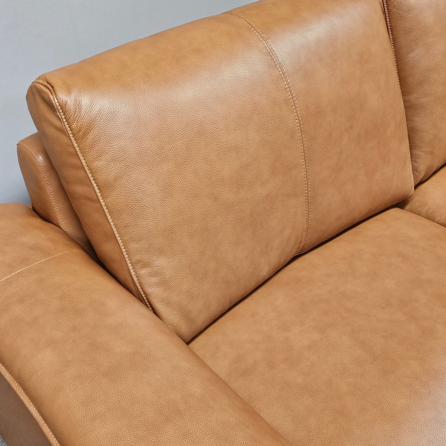 Halla 3-istuttava nahkasohva ruskea