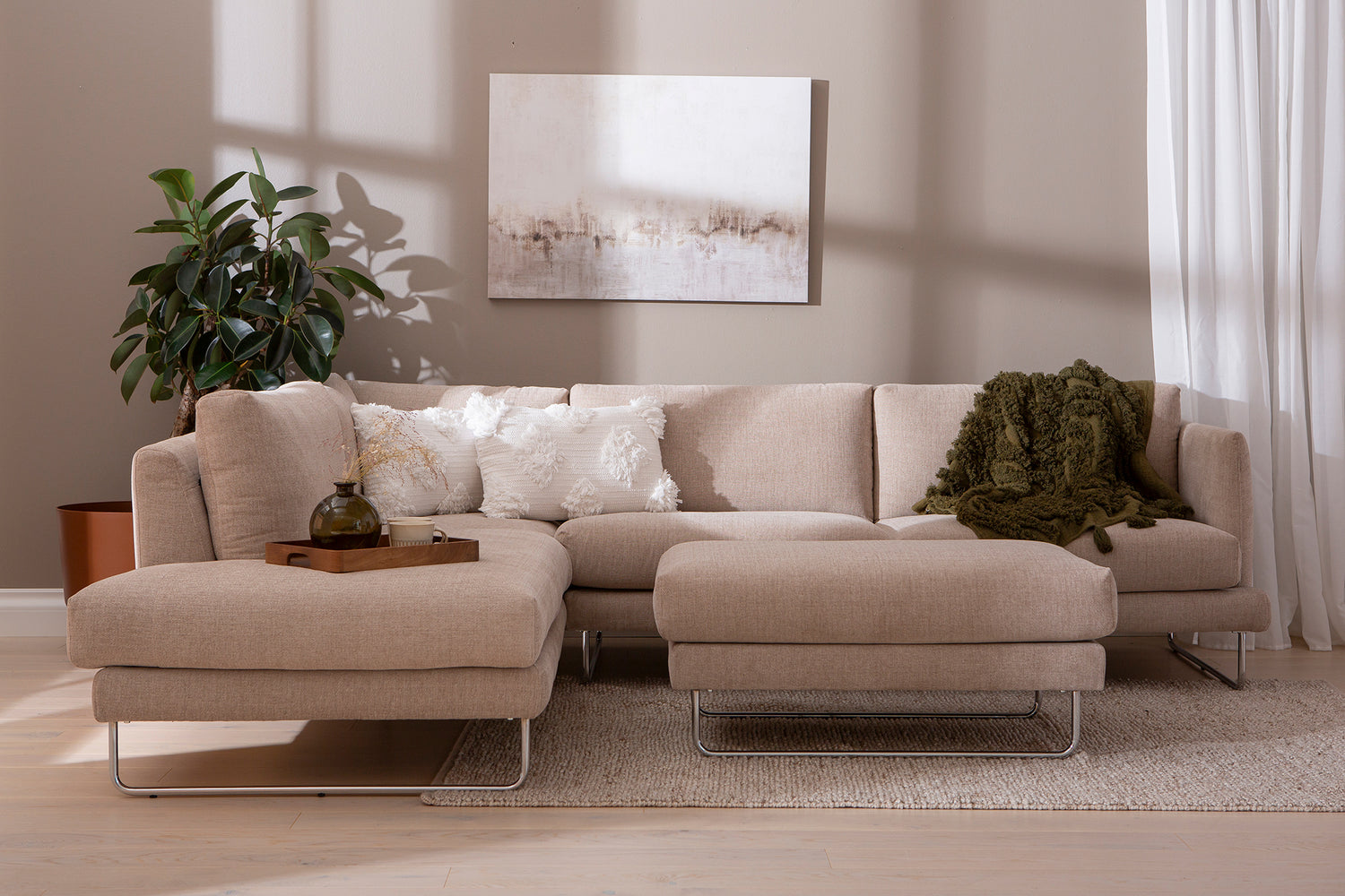 Jackson avokulma Beige