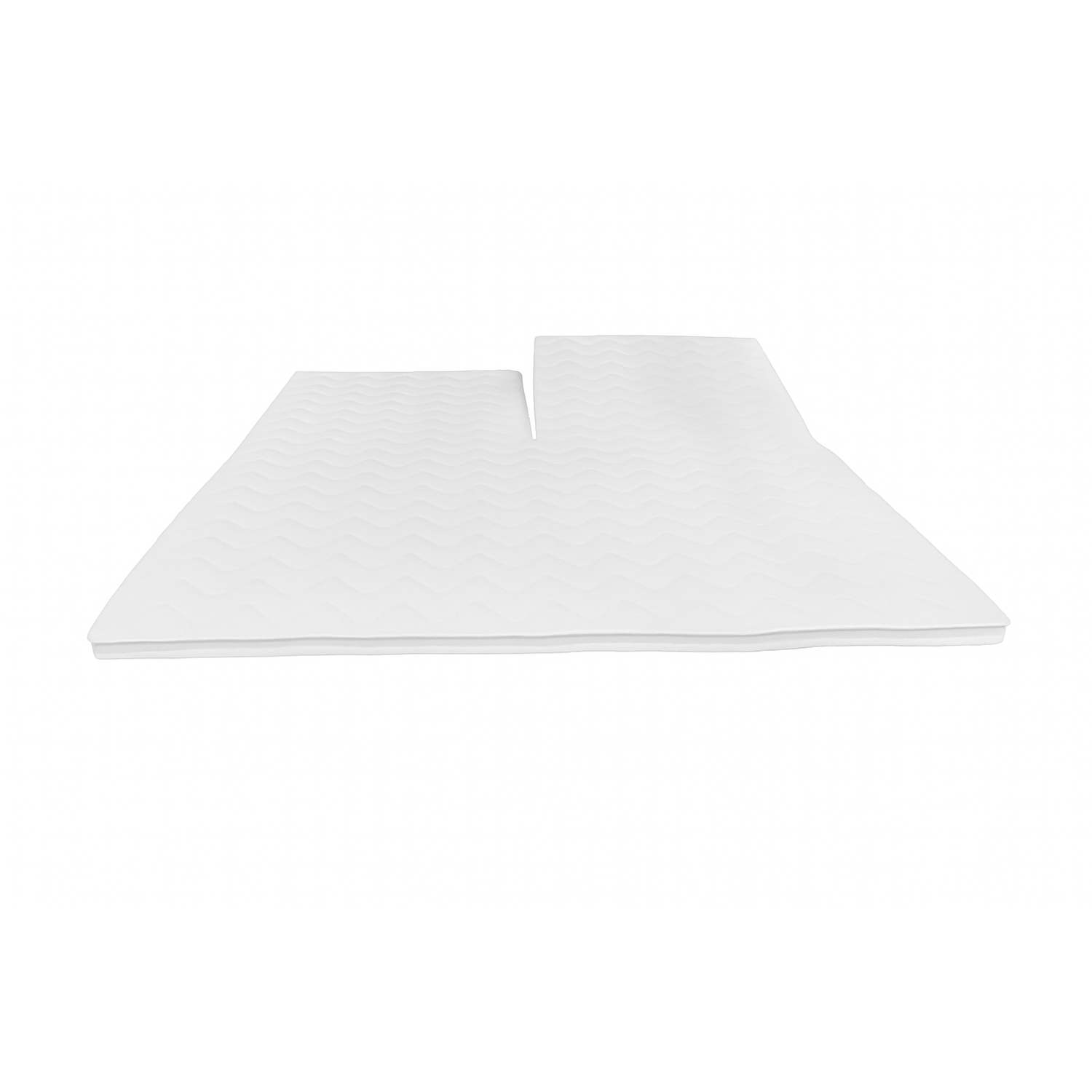 Käännettävä petauspatja muistivaahto + pulse latex halkiolla