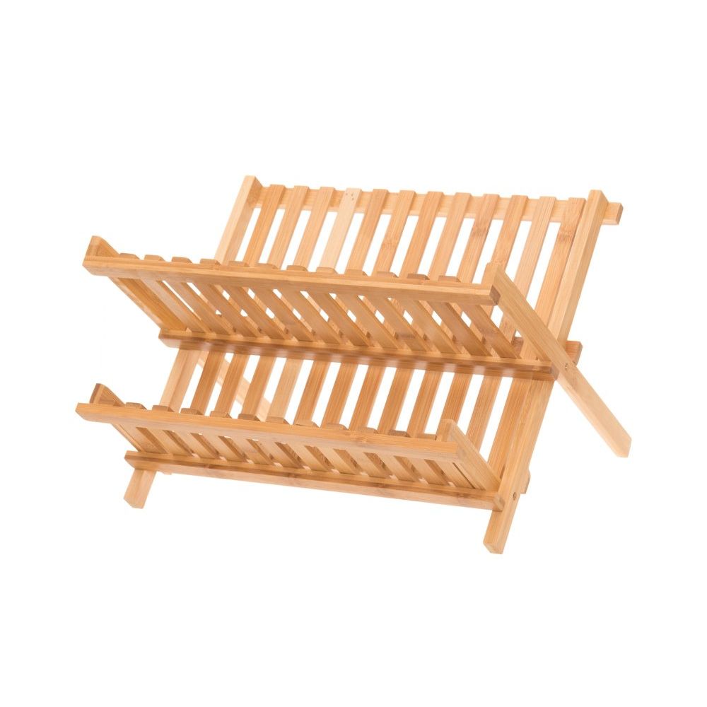 Maku Astiankuivausteline bambu kokoontaittuva