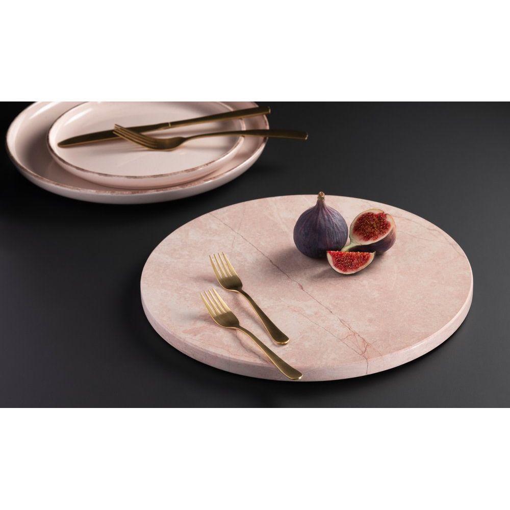 Maku Tarjoilulauta marmoria vaaleanpunainen 30 cm