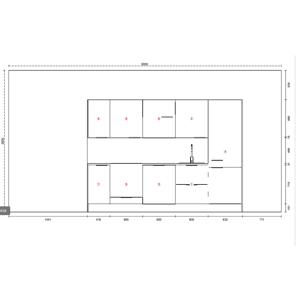 Milli Concept keittiö suora