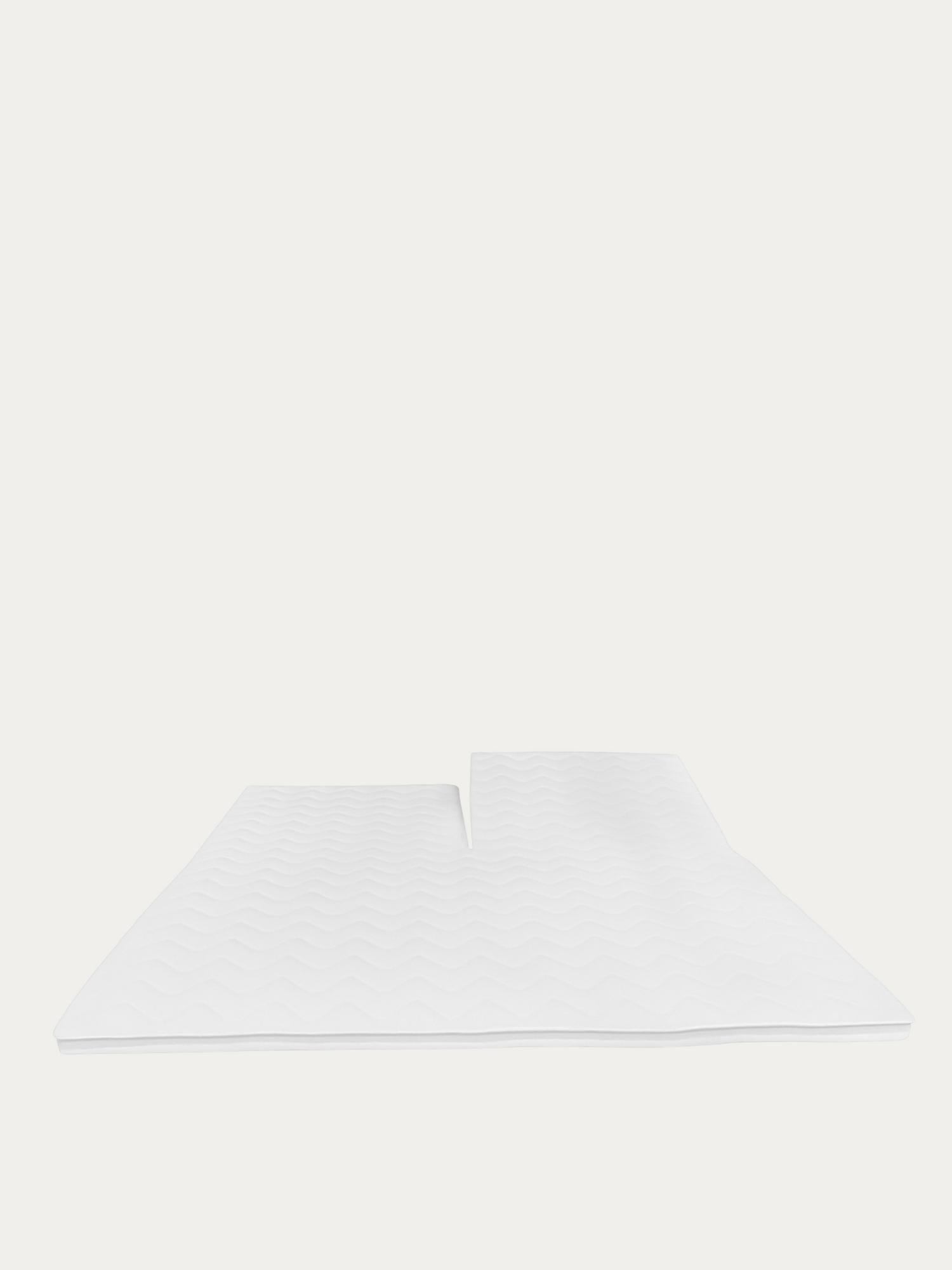 Käännettävä petauspatja muistivaahto + pulse latex halkiolla