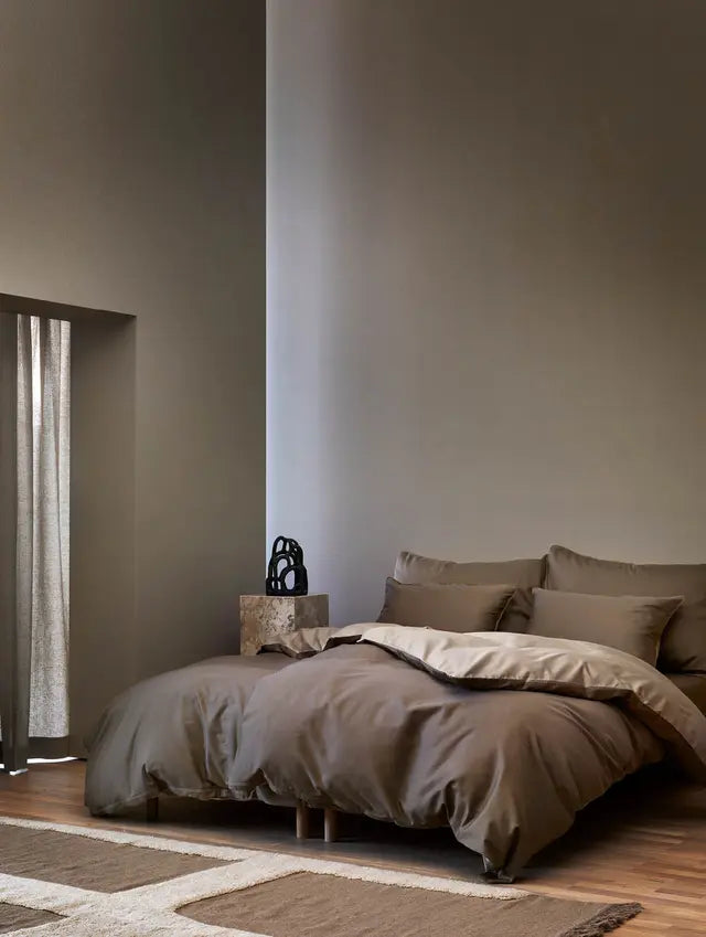 Hoie Oslo -satiinipussilakanasetti 150x210cm