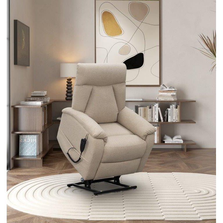 Sammy recliner nostoavustimella beige