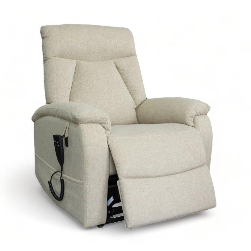 Sammy recliner nostoavustimella beige