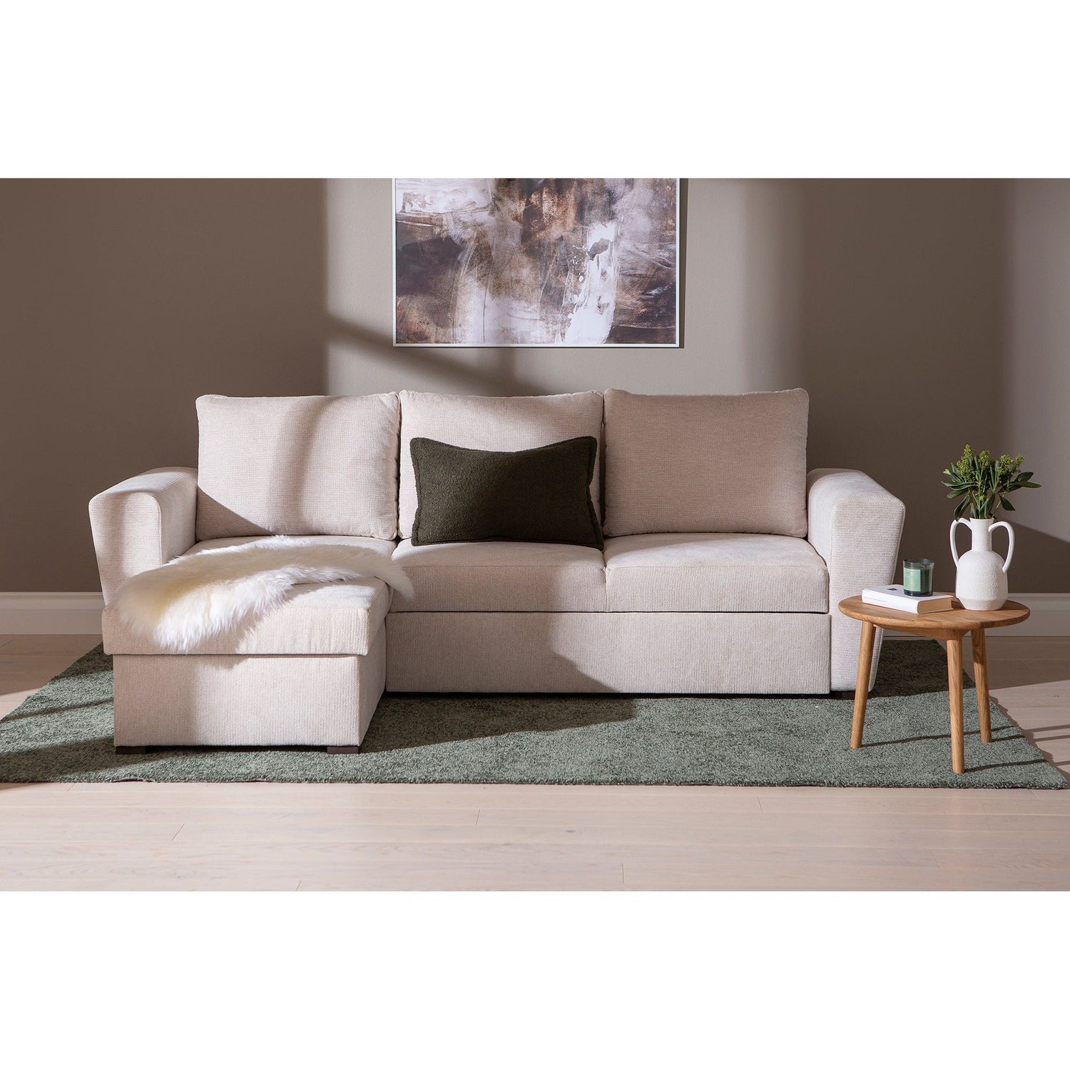 Scandic Collection Aalborg vuodedivaanisohva, Aragon beige