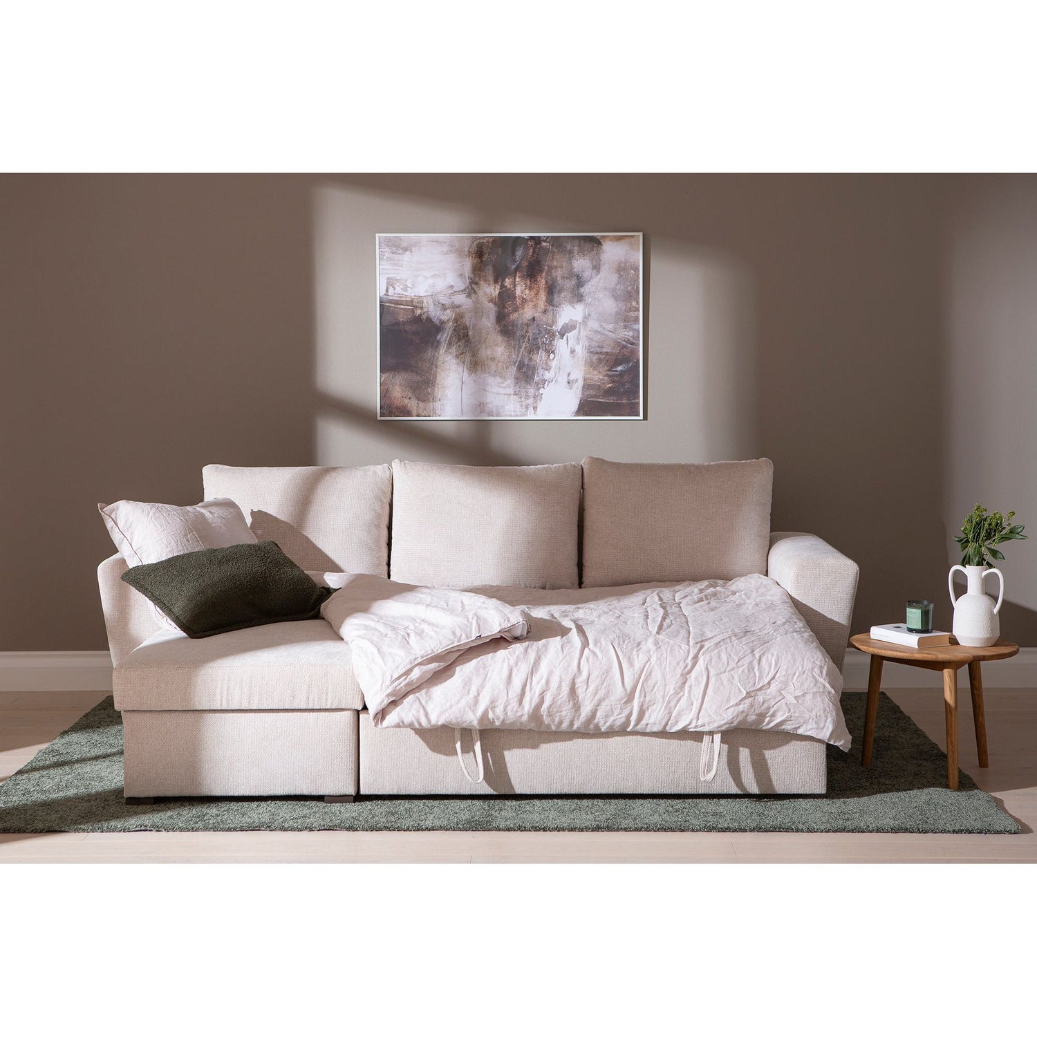 Scandic Collection Aalborg vuodedivaanisohva, Aragon beige