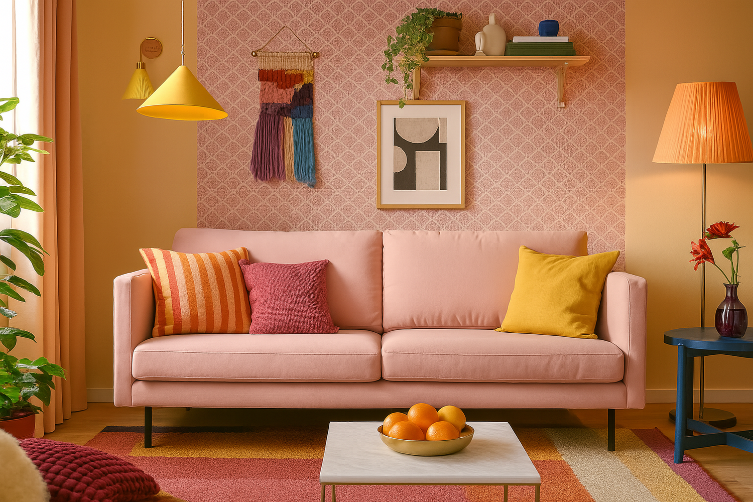 Scandic Collection Copenhagen 3-istuttava, Soro rosa