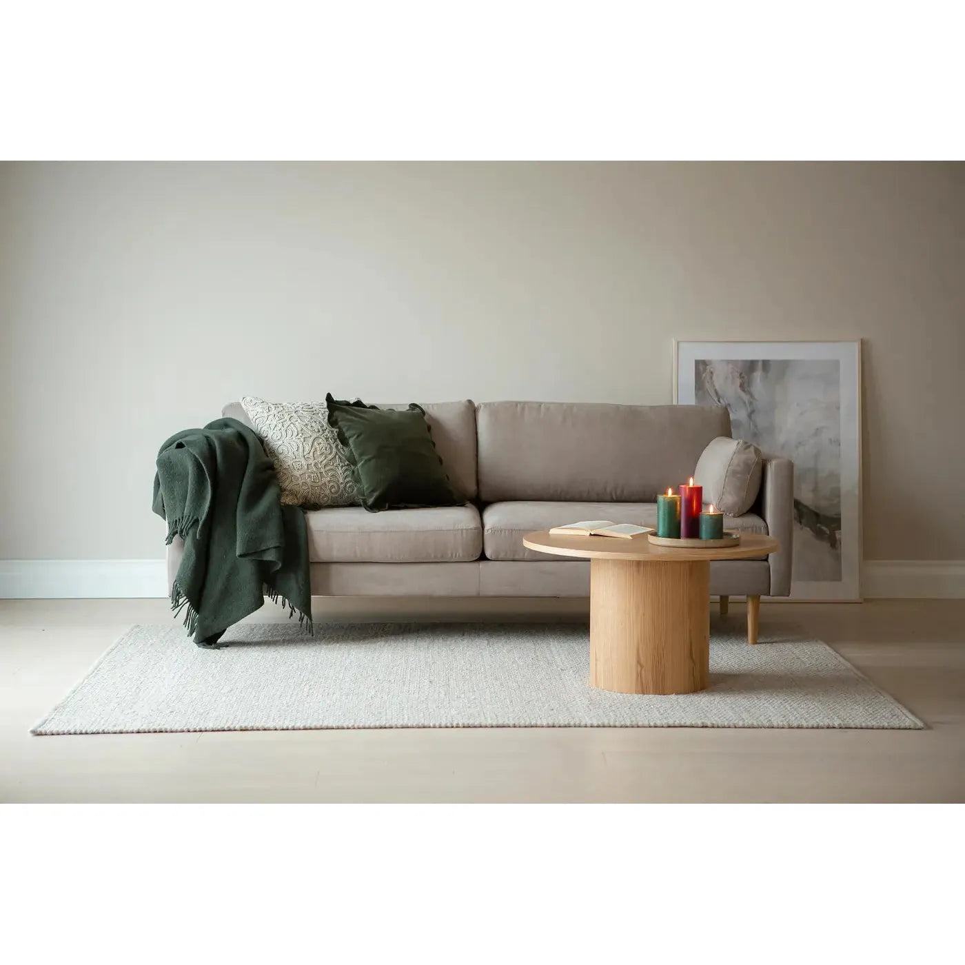 Scandic Collection Copenhagen Nordic 3-istuttava, soro greige-Finlandia Living-Ryhdikäs-Tukeva-Skandinaavinen-Finlandia Living