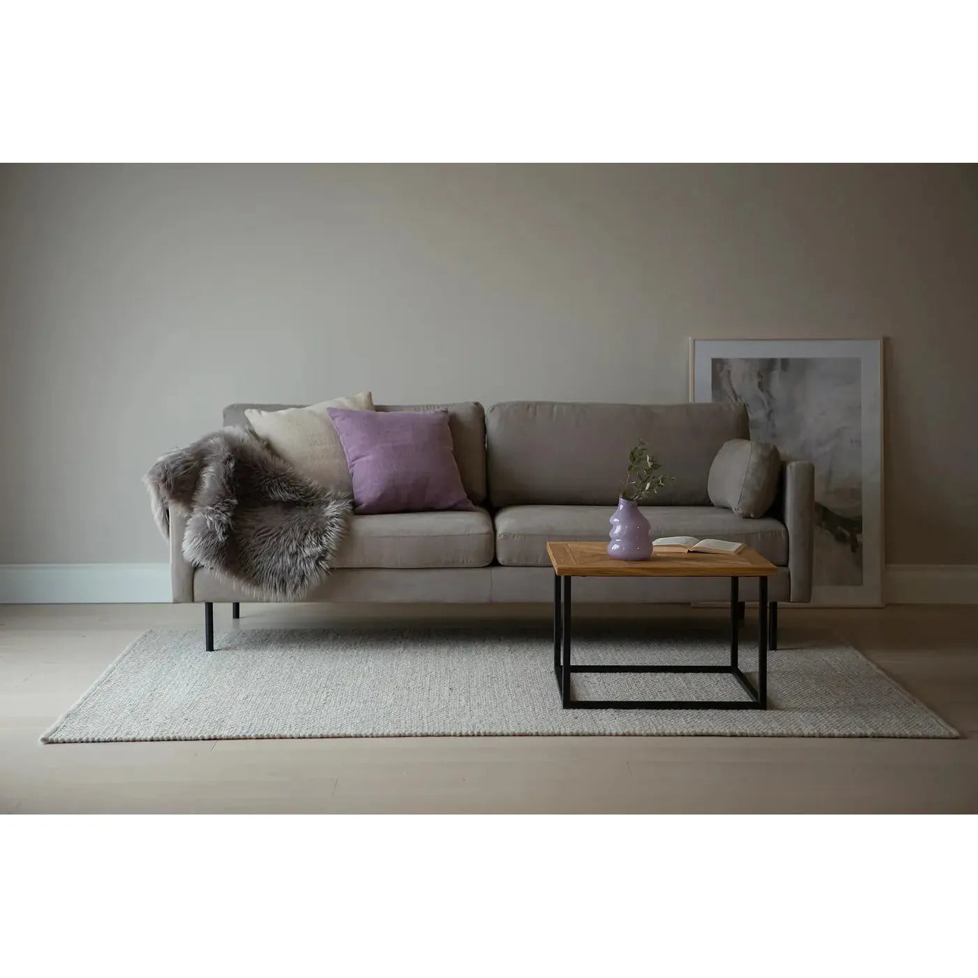 Scandic Collection Copenhagen Nordic 3-istuttava, soro greige-Finlandia Living-Ryhdikäs-Tukeva-Skandinaavinen-Finlandia Living