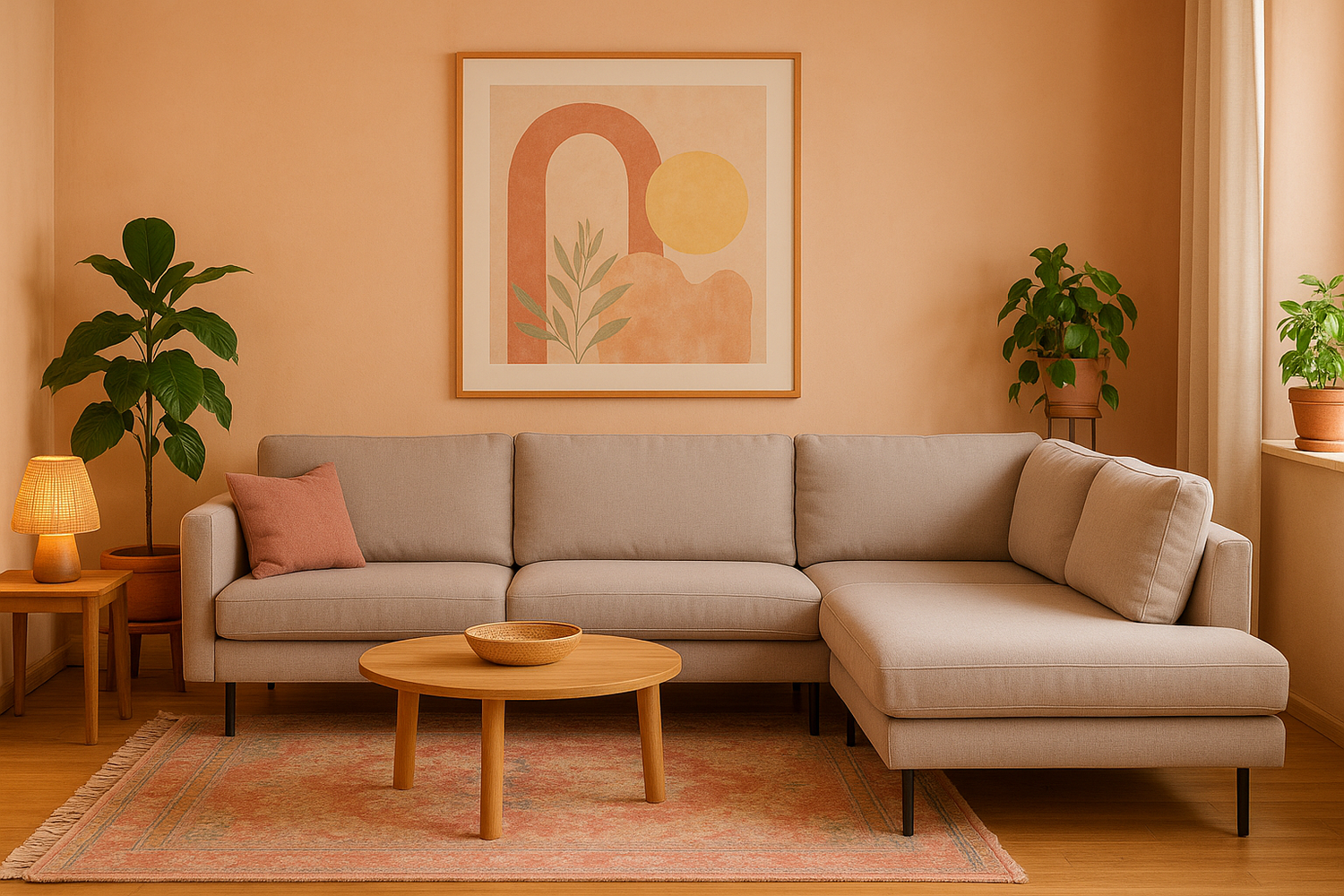 Scandic Collection Copenhagen Nordic avokulmasohva, urban beige