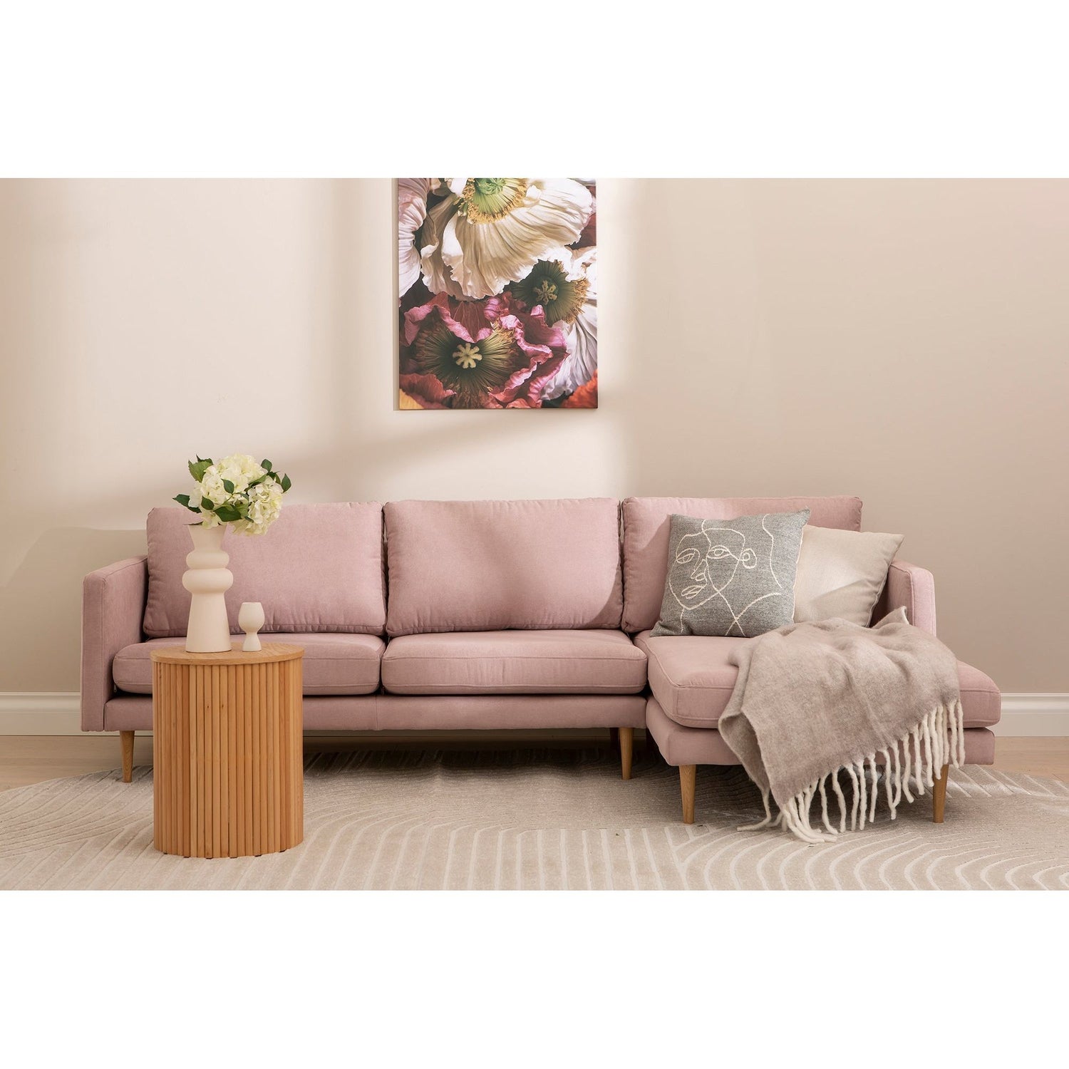 Scandic Collection Copenhagen divaanisohva, Soro rosa-Divaani sohva-Scandic collection-Ryhdikäs-Tukeva-Skandinaavinen-Finlandia Living