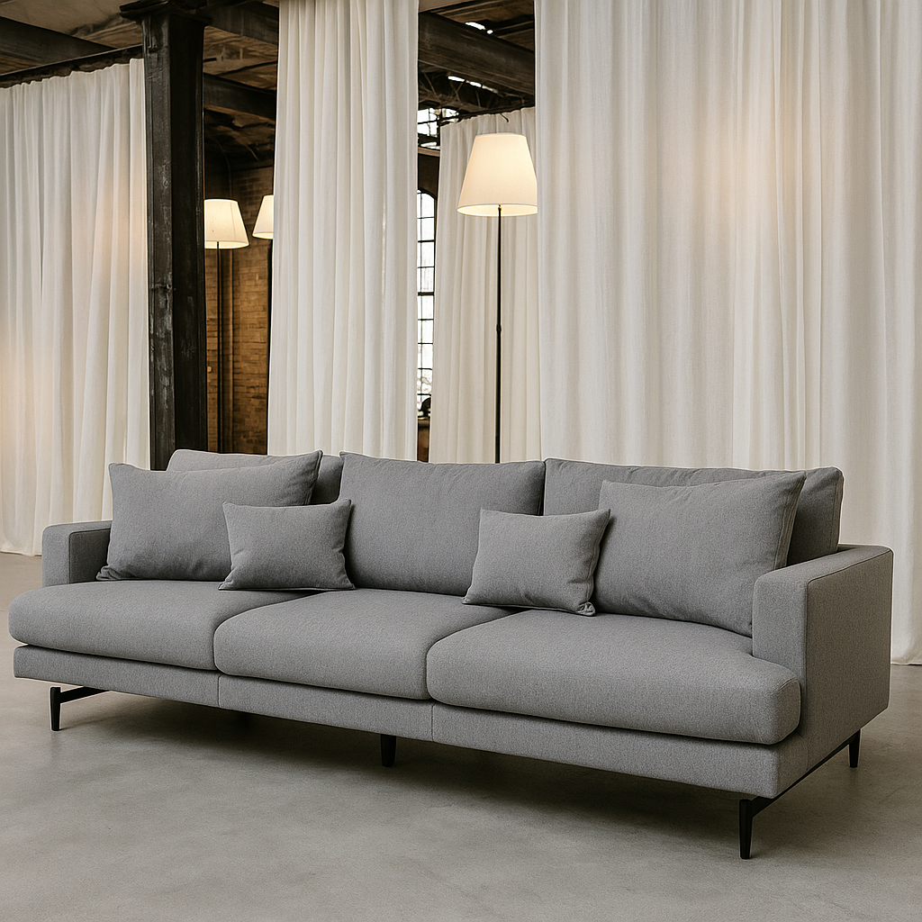 Sofia 3-istuttava Harmaa