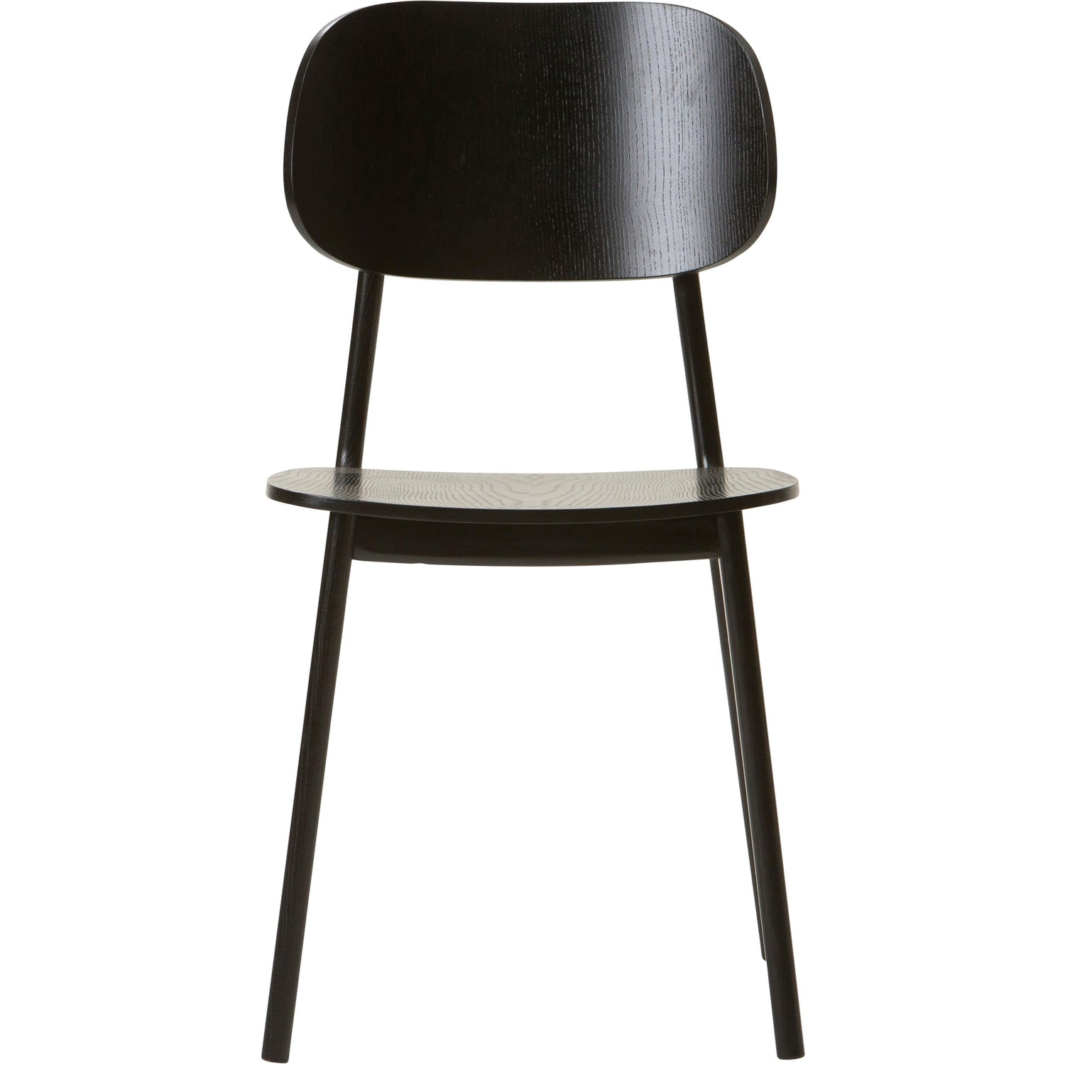 Starburst ruokatuoli musta saarni