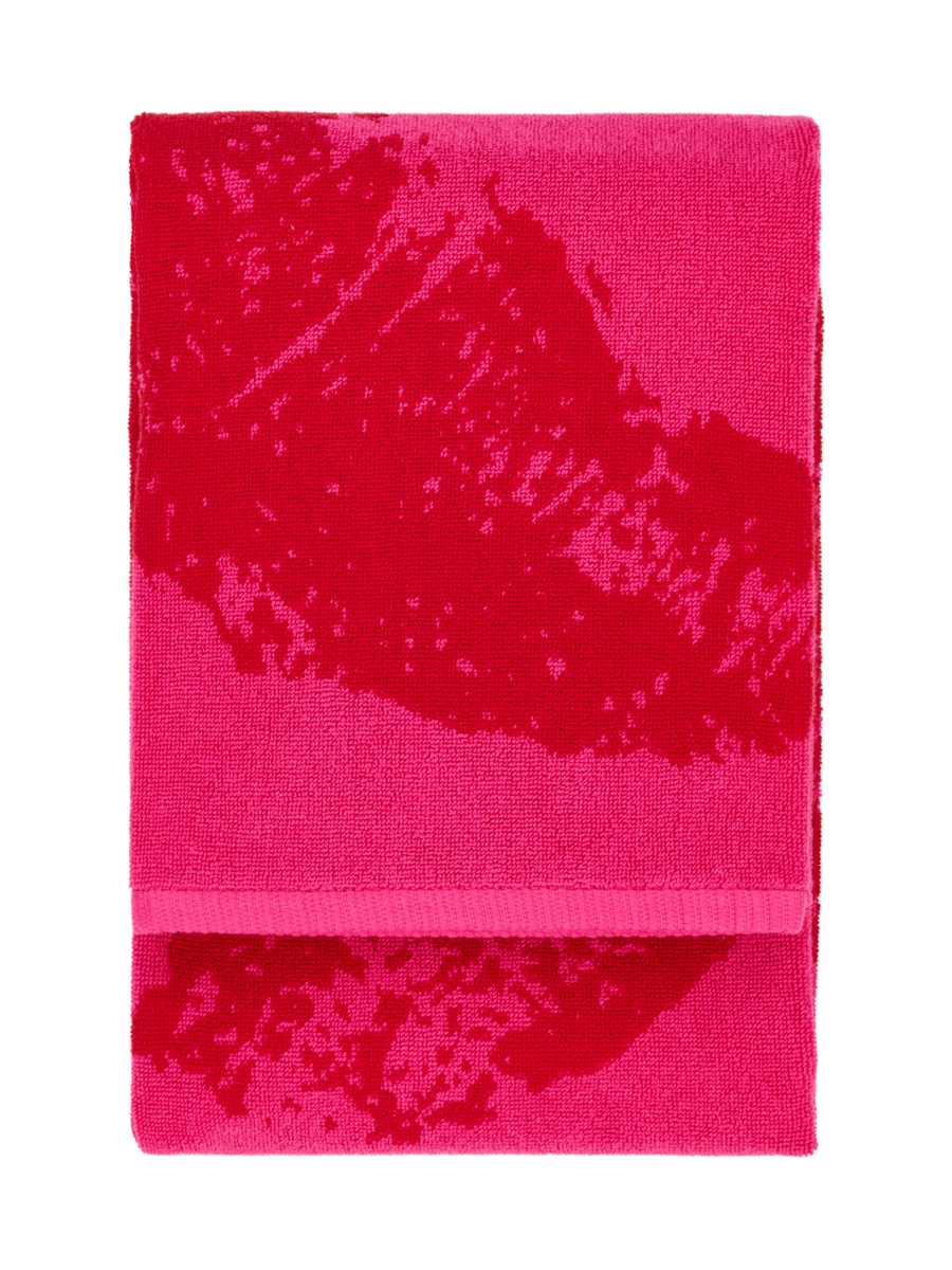 Vallila Erika pyyhe 70x140cm punainen/pinkki
