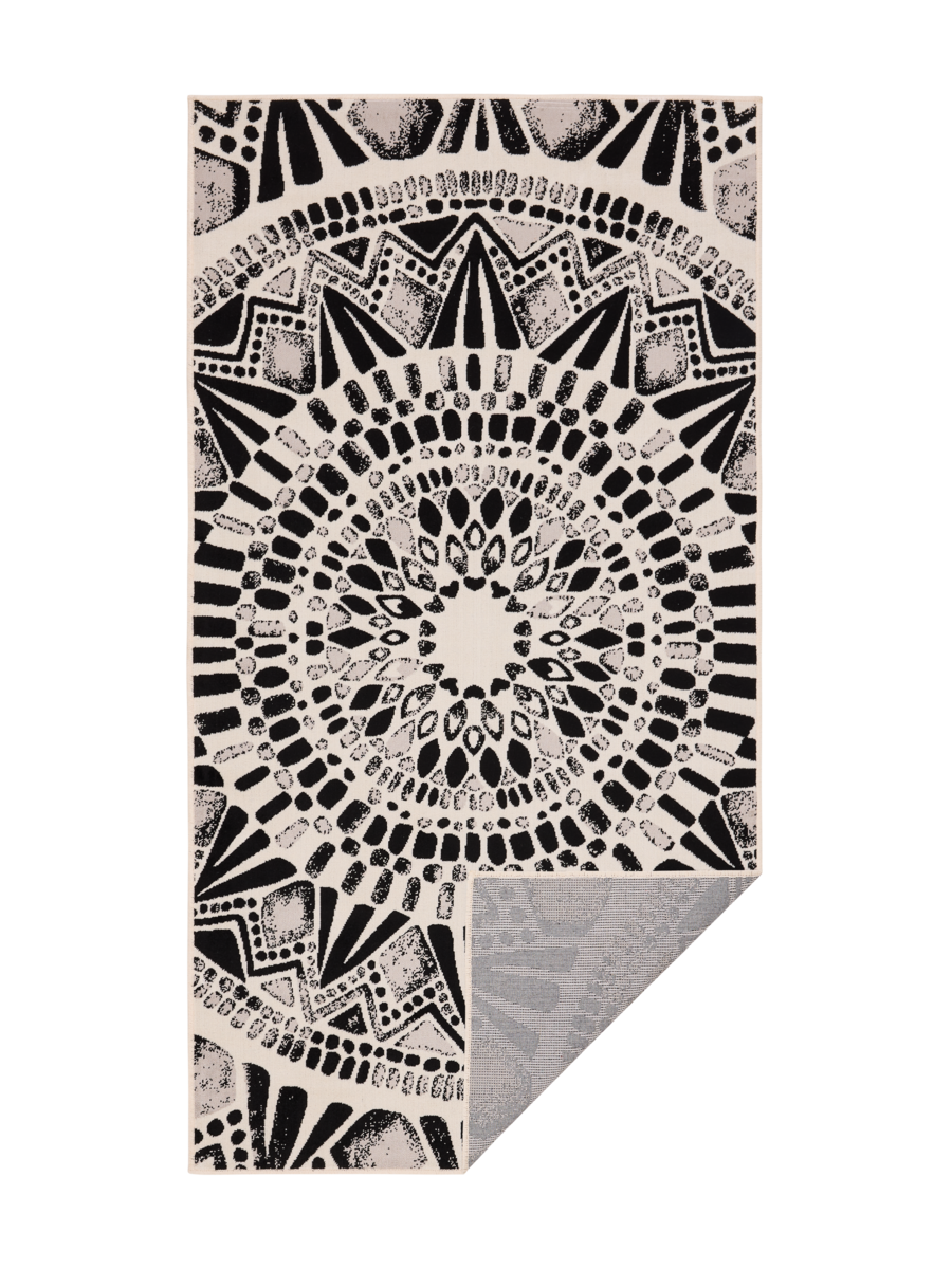 Vallila Mosaiikki mustavalkoinen