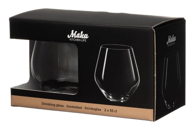 Maku Vesi/ viskilasi 55 cl 2 kpl