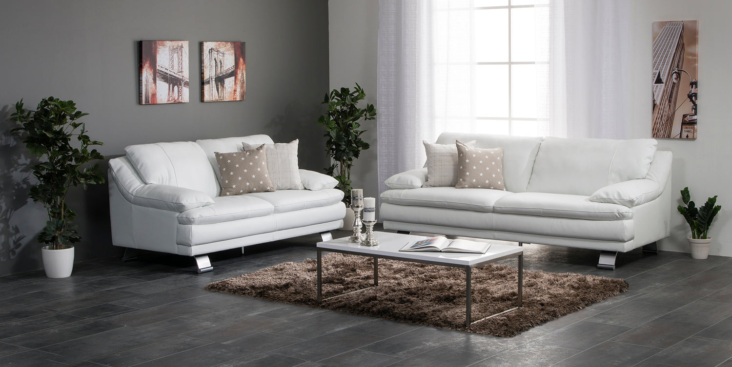 Corona 2-istuttava valkoinen