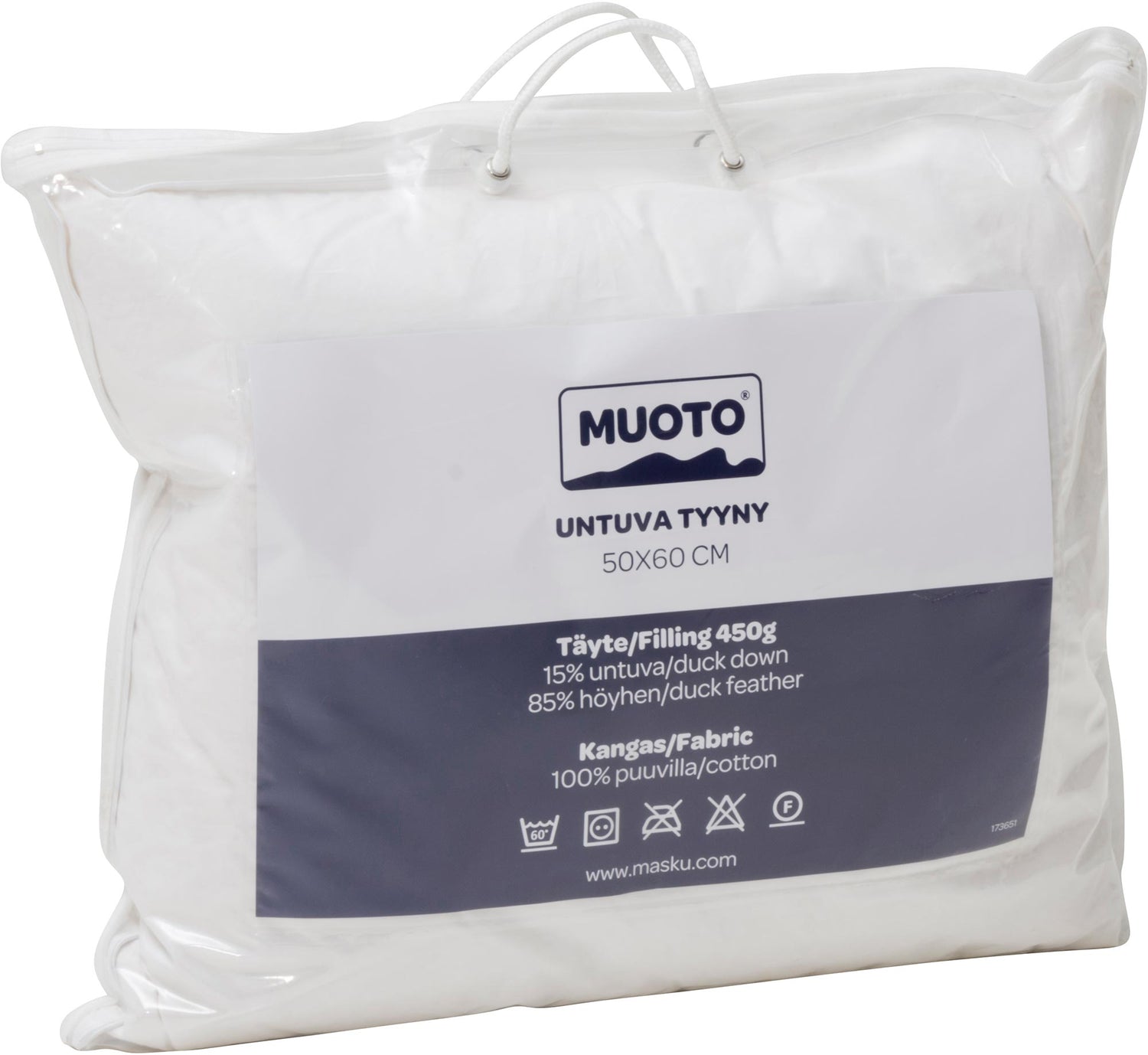 Muoto® untuva tyyny